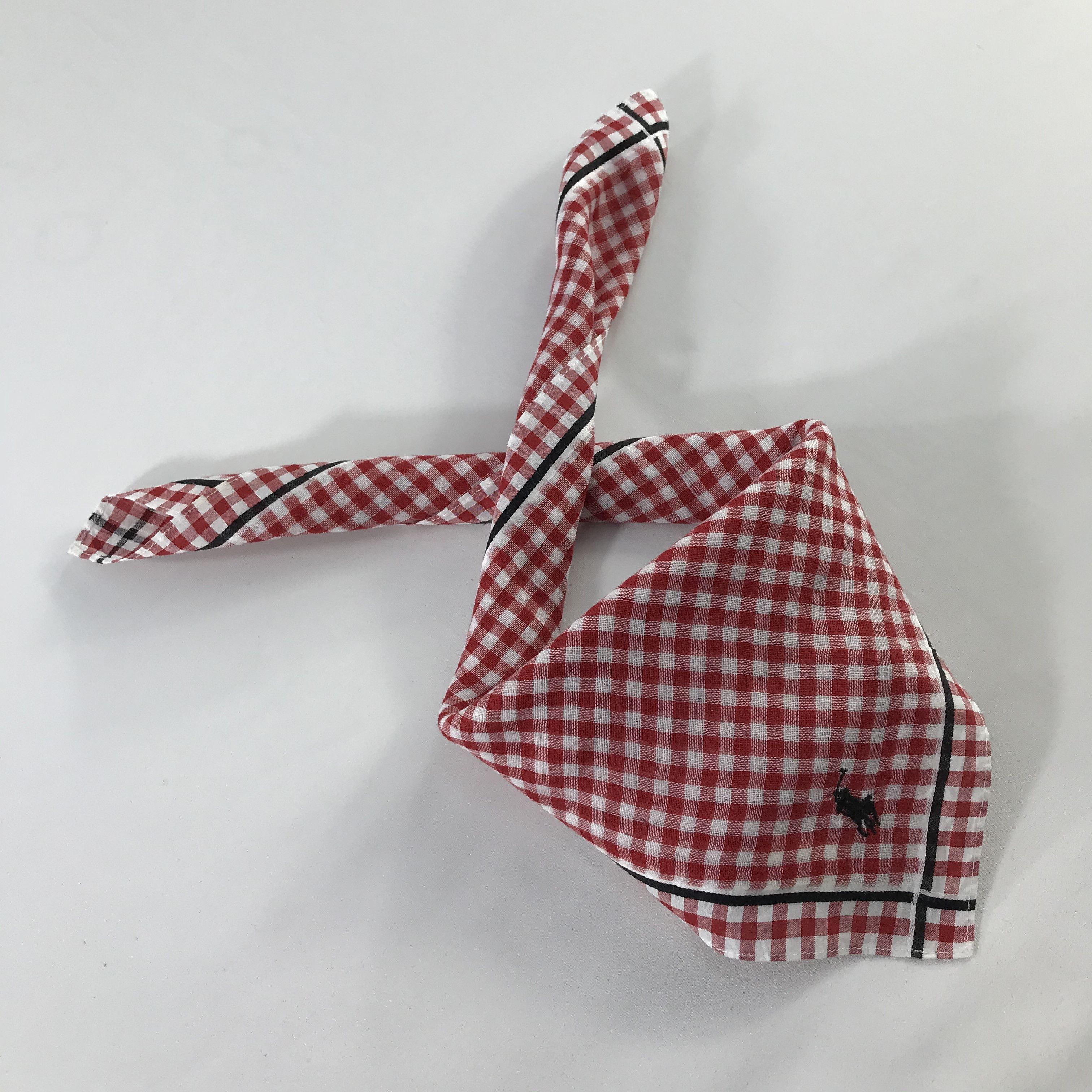 Polo Ralph Lauren × Vintage Polo Ralph Lauren Bandana / Handkerchief /Neckerchief -S1156 Size ONE SIZE - 4 Thumbnail