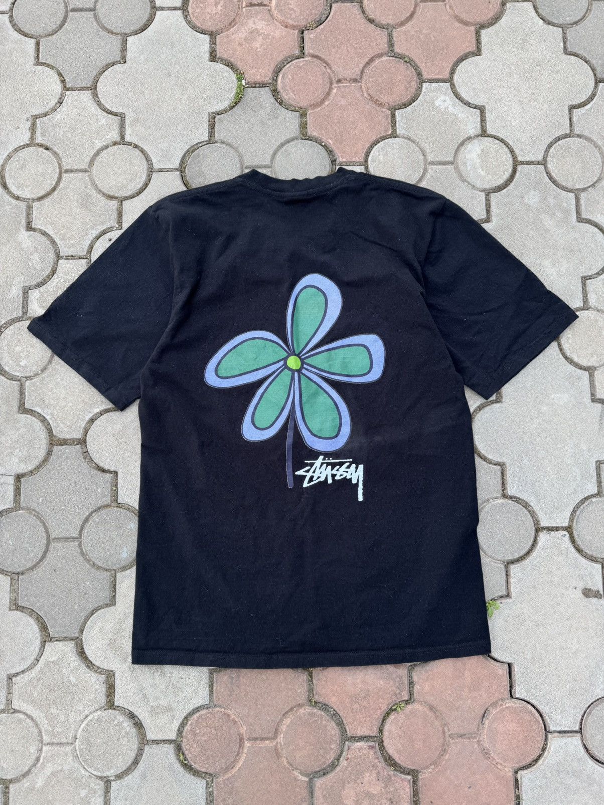 Stussy Stussy Withered Flower Tee | Grailed