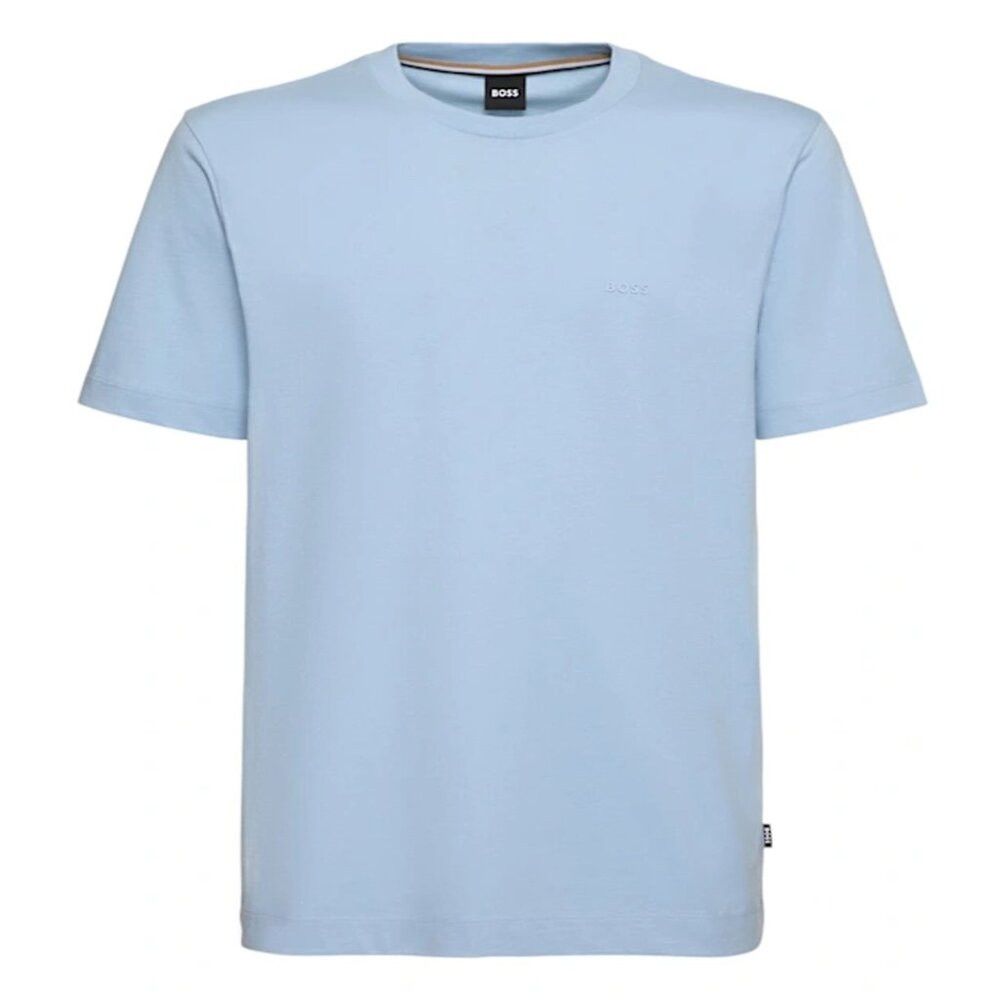 Hugo Boss NWT New Hugo Boss Cotton Logo Detail Light Blue T-Shirt Siz Size US XXL / EU 58 / 5 - 2 Thumbnail