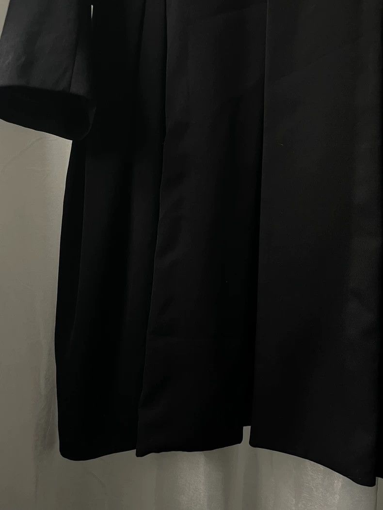 Comme des Garcons Comme des Garçons Black wool pleated long-sleeved jacket Size M / US 6-8 / IT 42-44 - 4 Thumbnail