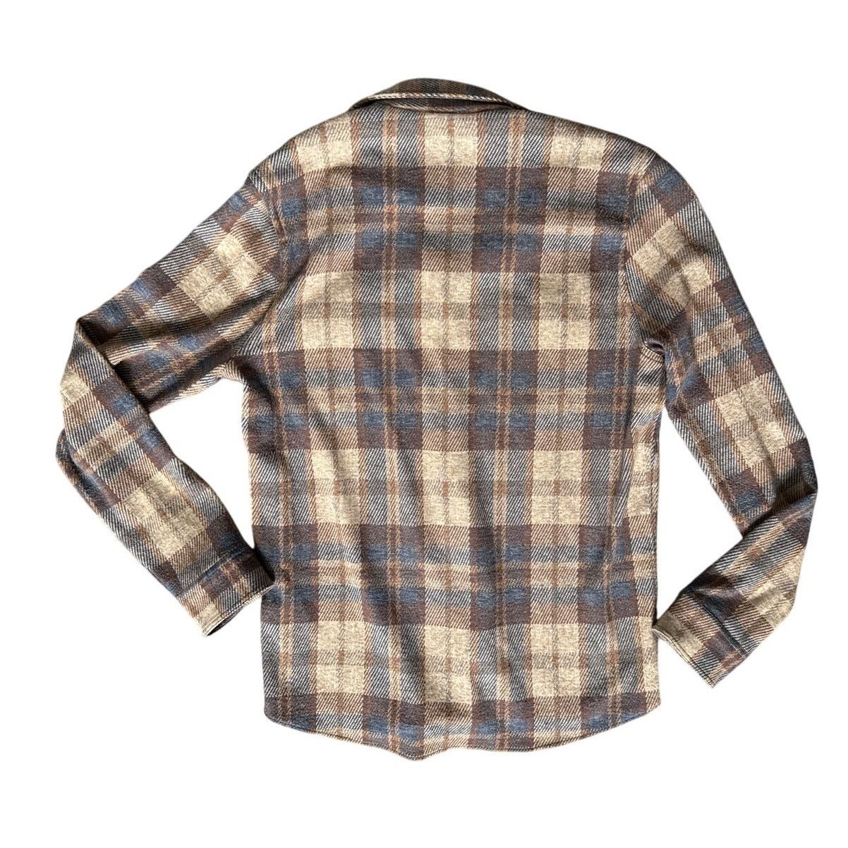 Faherty Faherty Men's Brown Plaid Flannel Size Medium Size US M / EU 48-50 / 2 - 2 Thumbnail