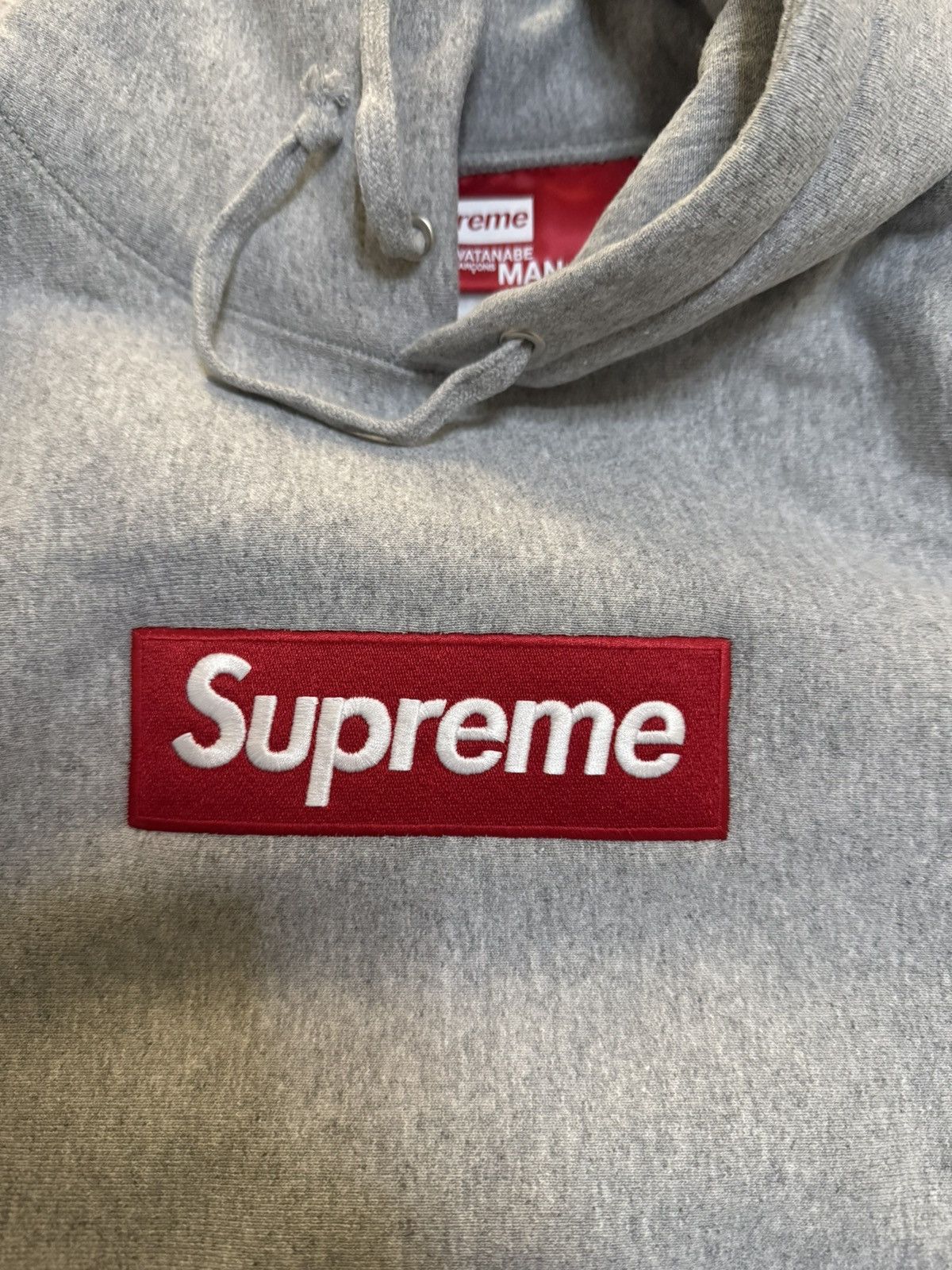 Junya Watanabe × Supreme Supreme junya watanabe cdg customized grey box logo hoodie Size US S / EU 44-46 / 1 - 4 Thumbnail