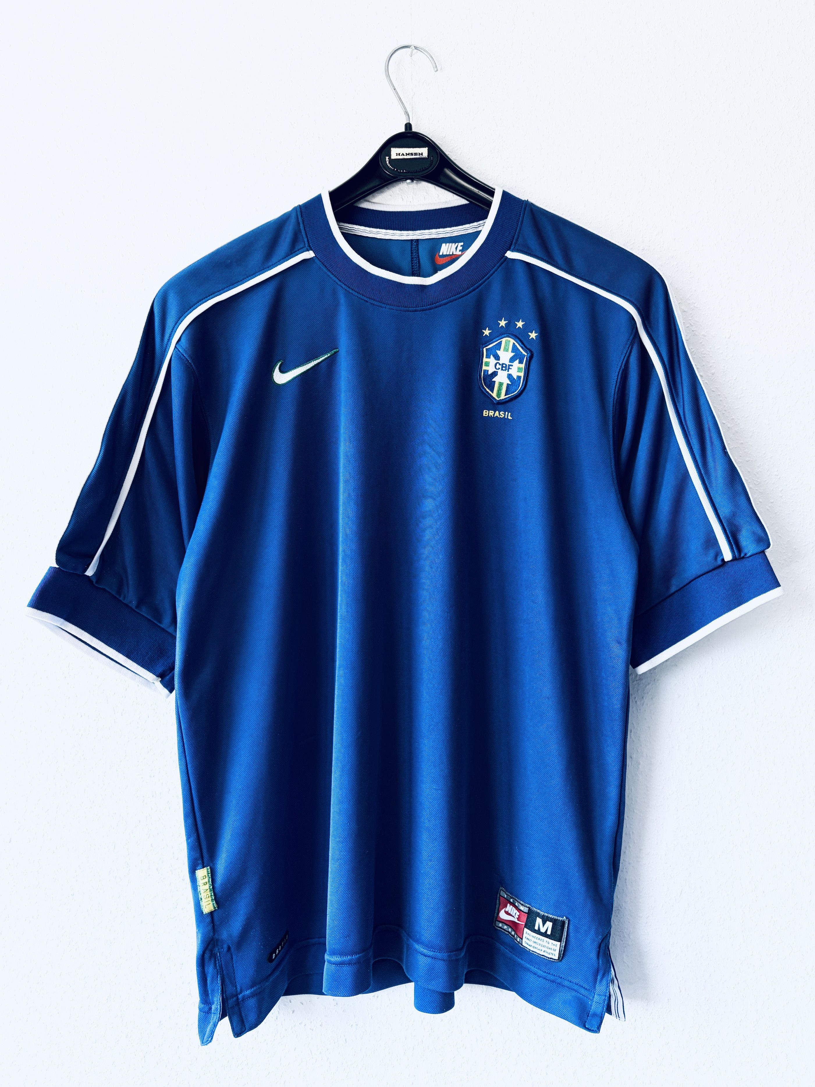 Nike × Vintage Vintage 1998 Brazil away Jersey | Grailed