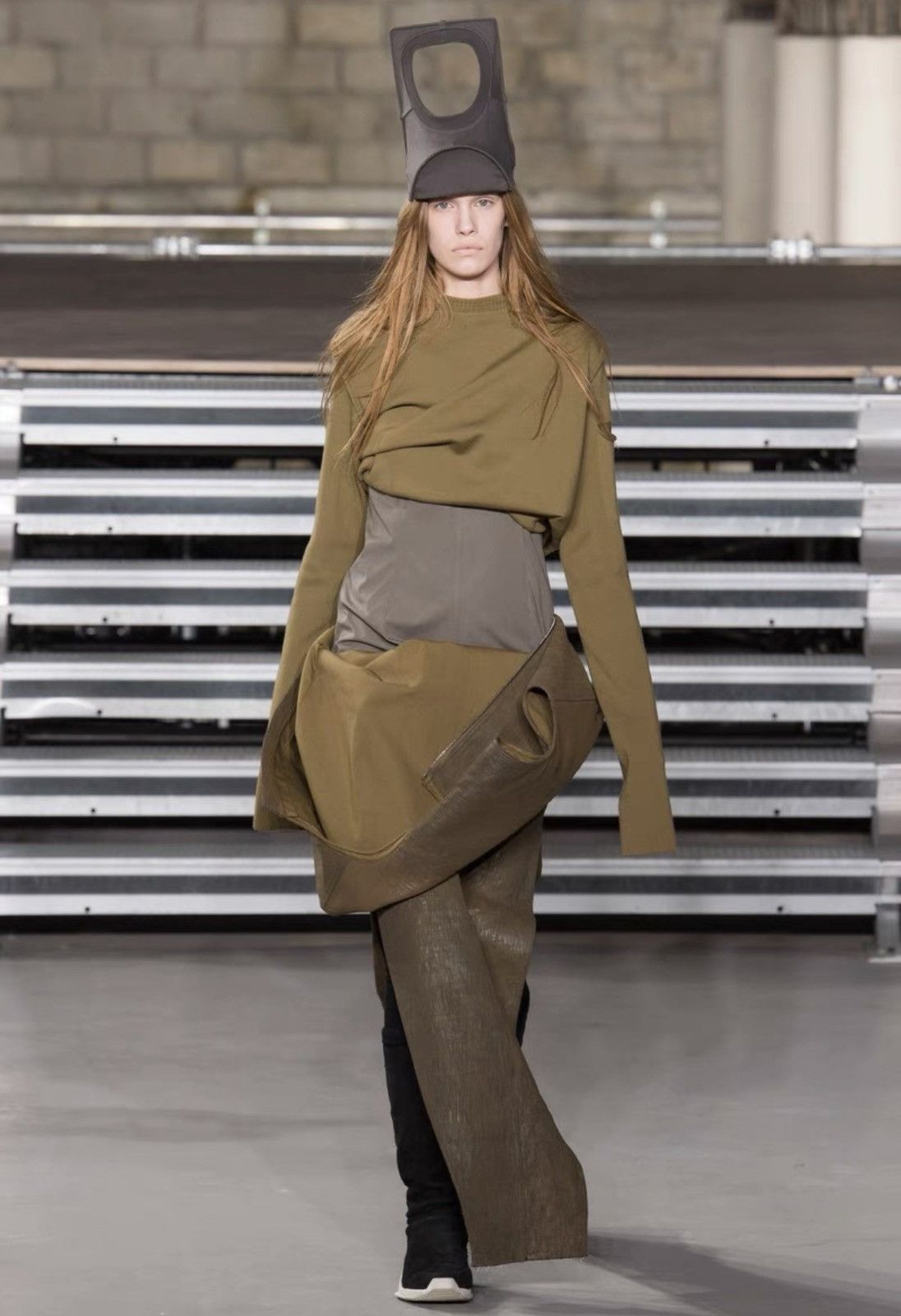 Rick Owens Rick Owens 17FW Runway Wool Frayed Hem Sweatshirt Size US M / EU 48-50 / 2 - 5 Thumbnail