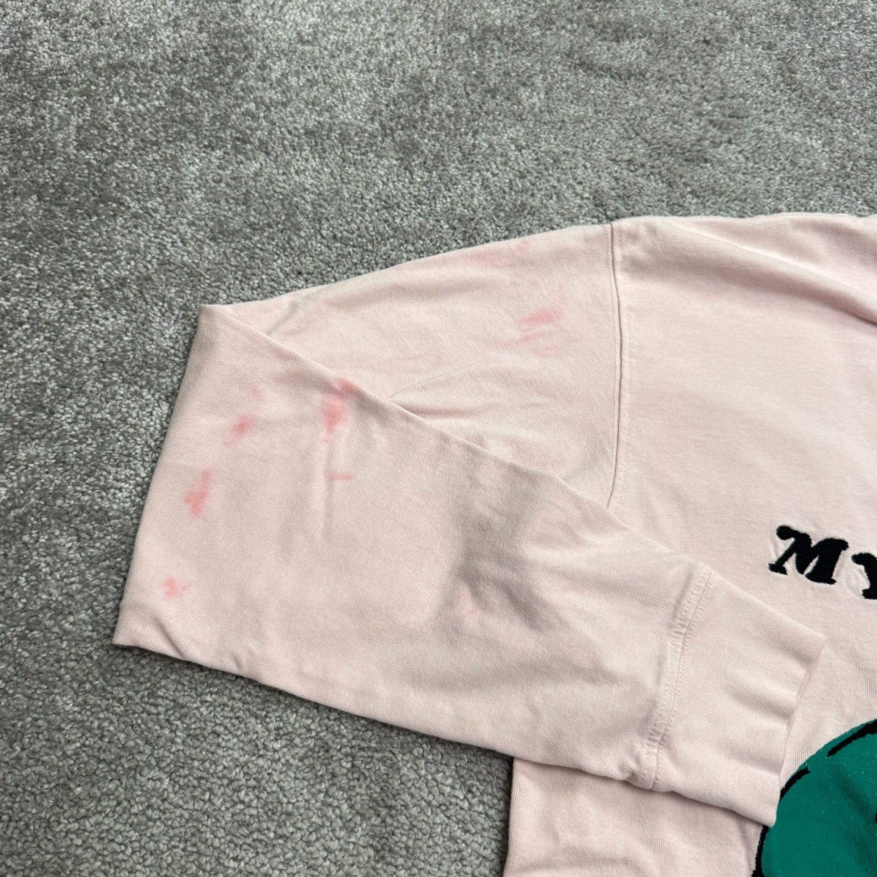 Nike Nike shirt Men Small Pink Long Sleeve Crew Neck Graphic T‑Shirt Sportswear Casual All Seasons 100% Cotton SS21 Size US S / EU 44-46 / 1 - 6 Thumbnail