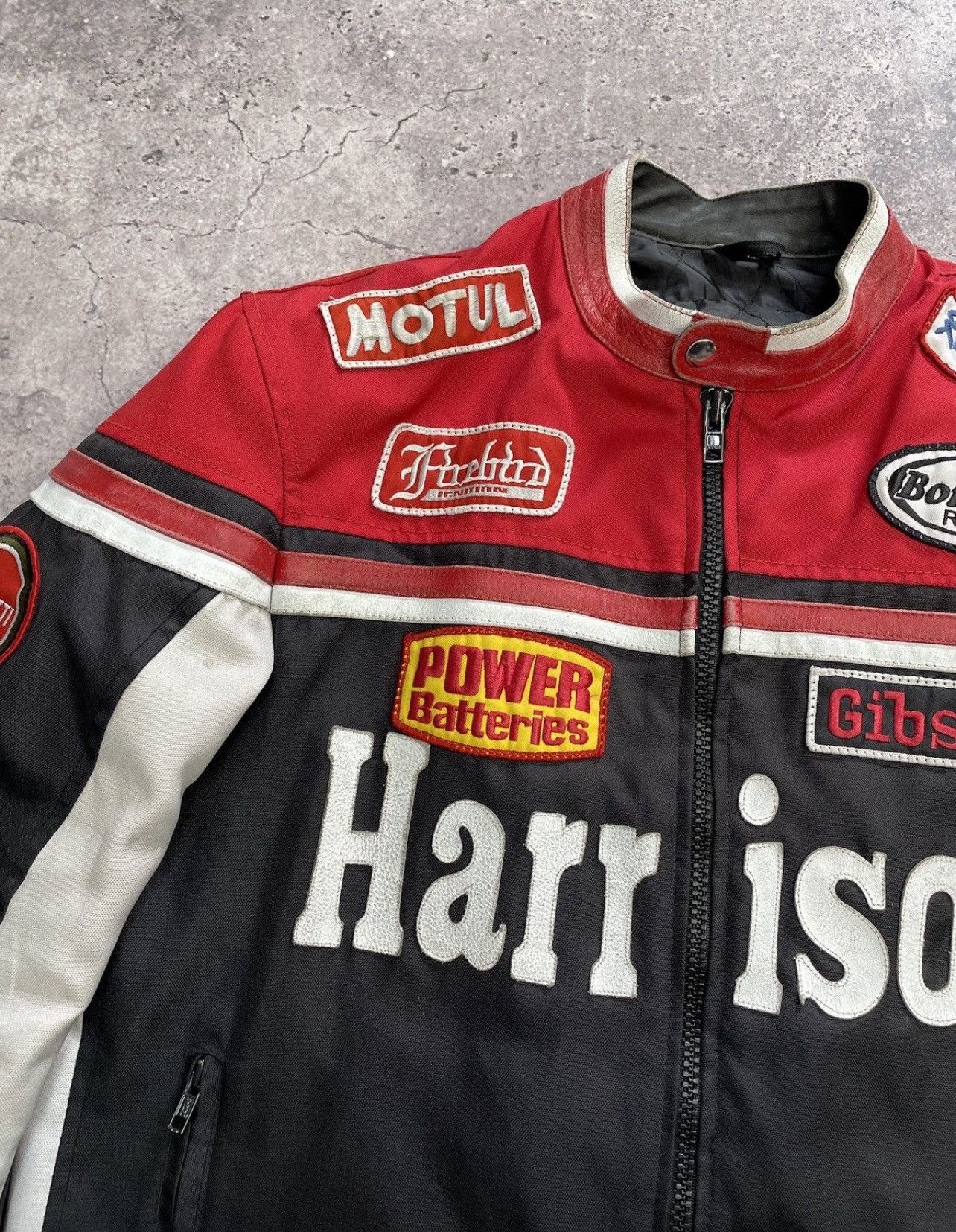 Racer Worldwide Harrison "Dark Devil" Racing Jacket - Nylon & Leather Hybrid Size US L / EU 52-54 / 3 - 12 Thumbnail