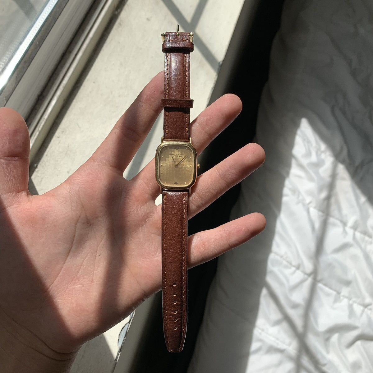 Hamilton Vintage 1970's Hamilton Quartz Watch Men's Working Size ONE SIZE - 4 Thumbnail