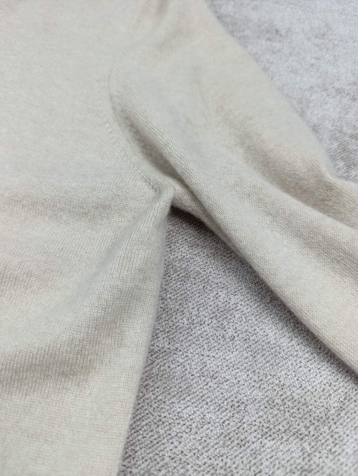 Brunello Cucinelli BRUNELLO CUCINELLI MEN'S EMBROIDERED CASHMERE SWEATER Size US M / EU 48-50 / 2 - 5 Thumbnail