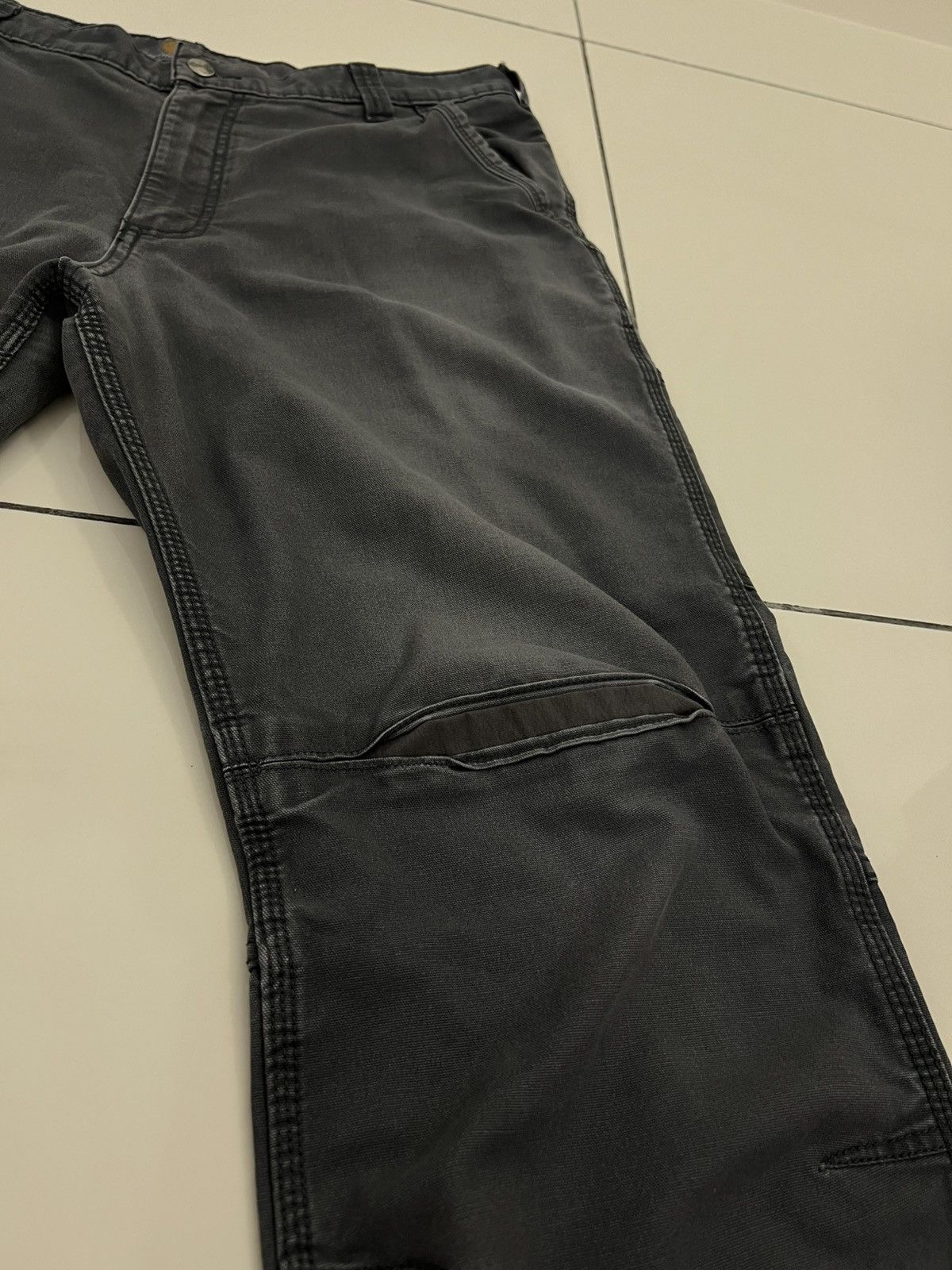 Carhartt Carhartt Relaxed Fit Staight Cargo Black (W38XL32) Size US 38 / EU 54 - 9 Thumbnail