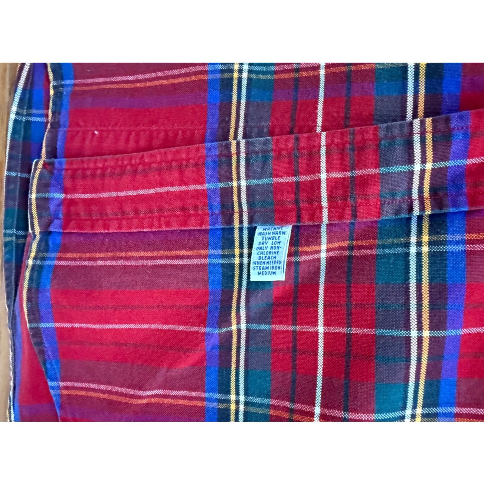 Polo Ralph Lauren VTG Polo Ralph Lauren Oxford Shirt Mens XXL Plaid Button Up 90s California Preppy Grunge USA Size US XXL / EU 58 / 5 - 4 Thumbnail