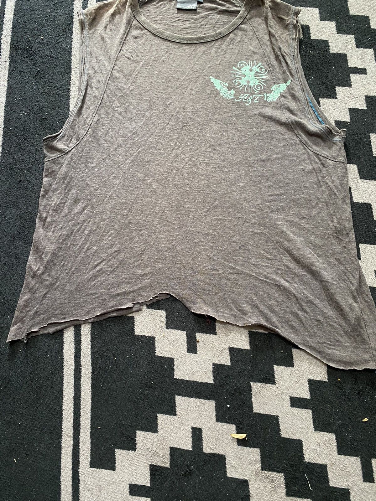 Hysteric Glamour × Japanese Brand Japanese H&t distressed sleeveless seditionaries Size US L / EU 52-54 / 3 - 2 Thumbnail