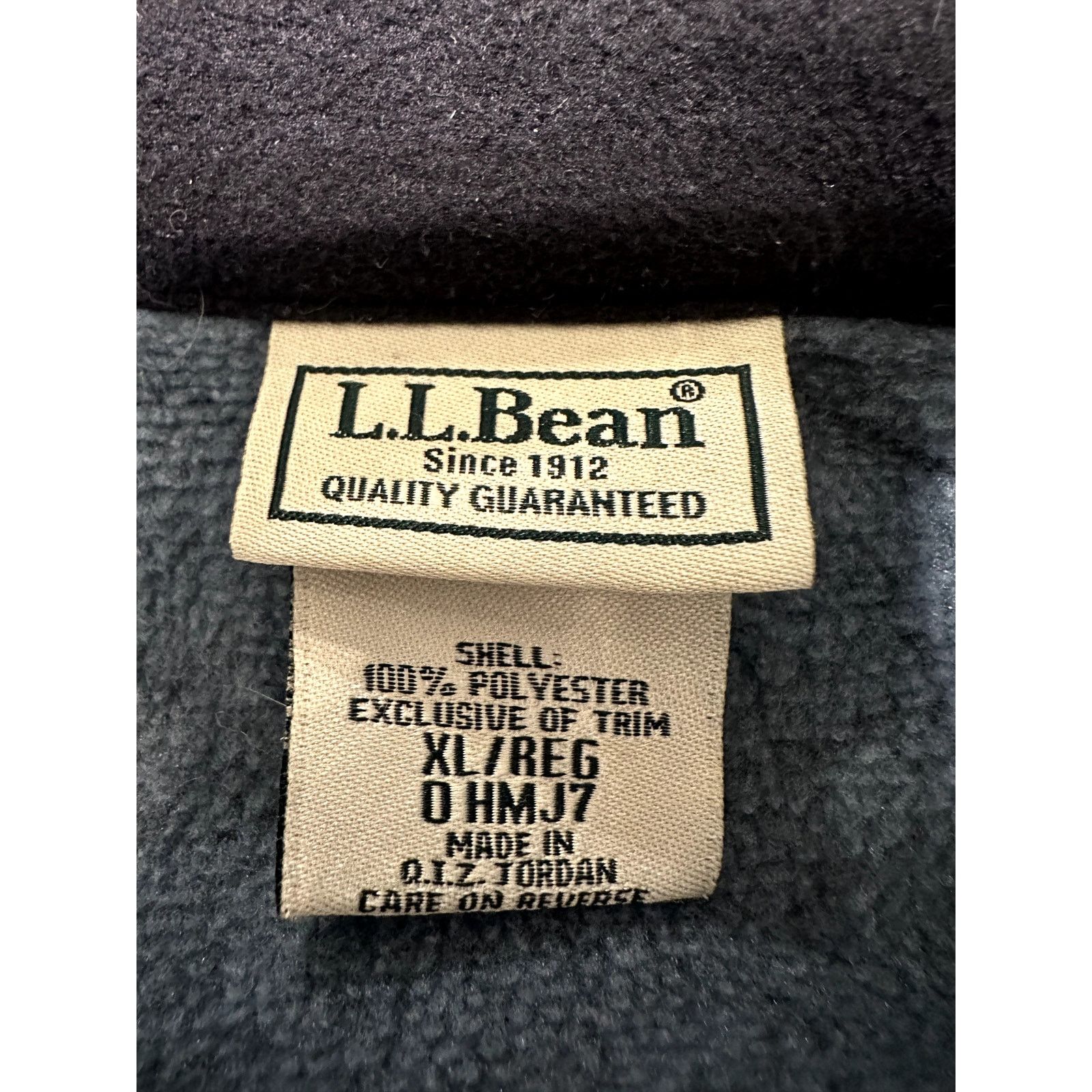 L.L. Bean L.L. Bean Polartec Mock Neck Fleece Lined Sweater Gray XL Size XL / US 12-14 / IT 48-50 - 5 Thumbnail
