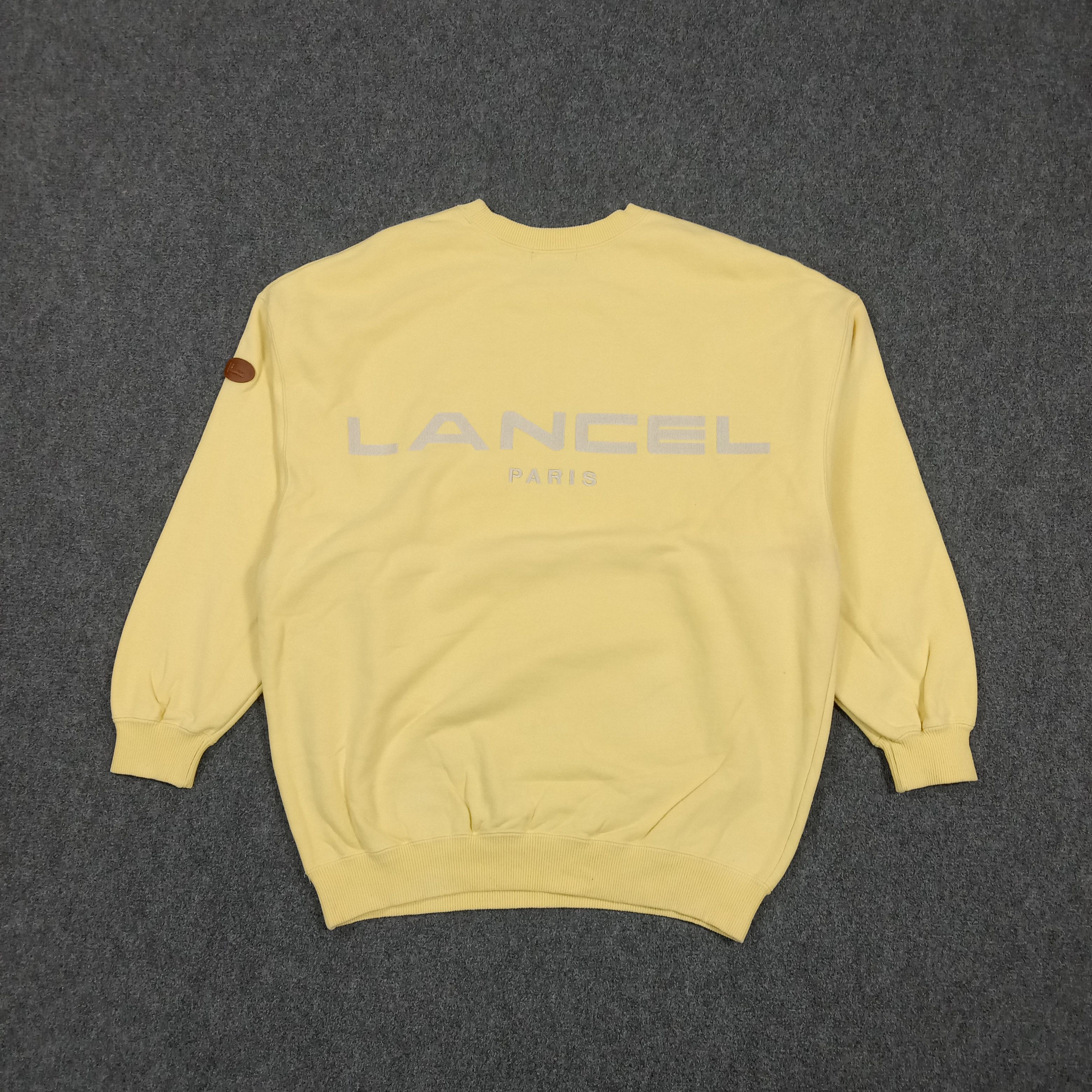 Lancel Lancel Paris Spell Out Sweatshirt C293N2 Size US M / EU 48-50 / 2 - 1 Thumbnail