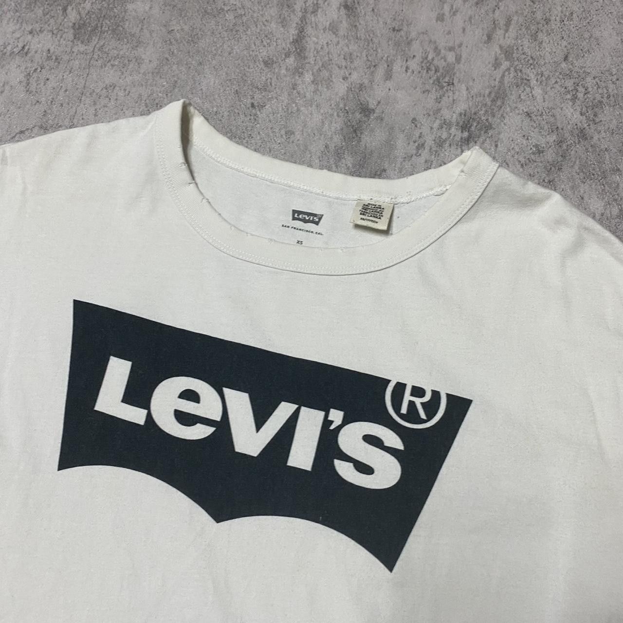 Levi's Levi's white and black cotton streetwear tee #streetwear Size US XS / EU 42 / 0 - 2 Thumbnail