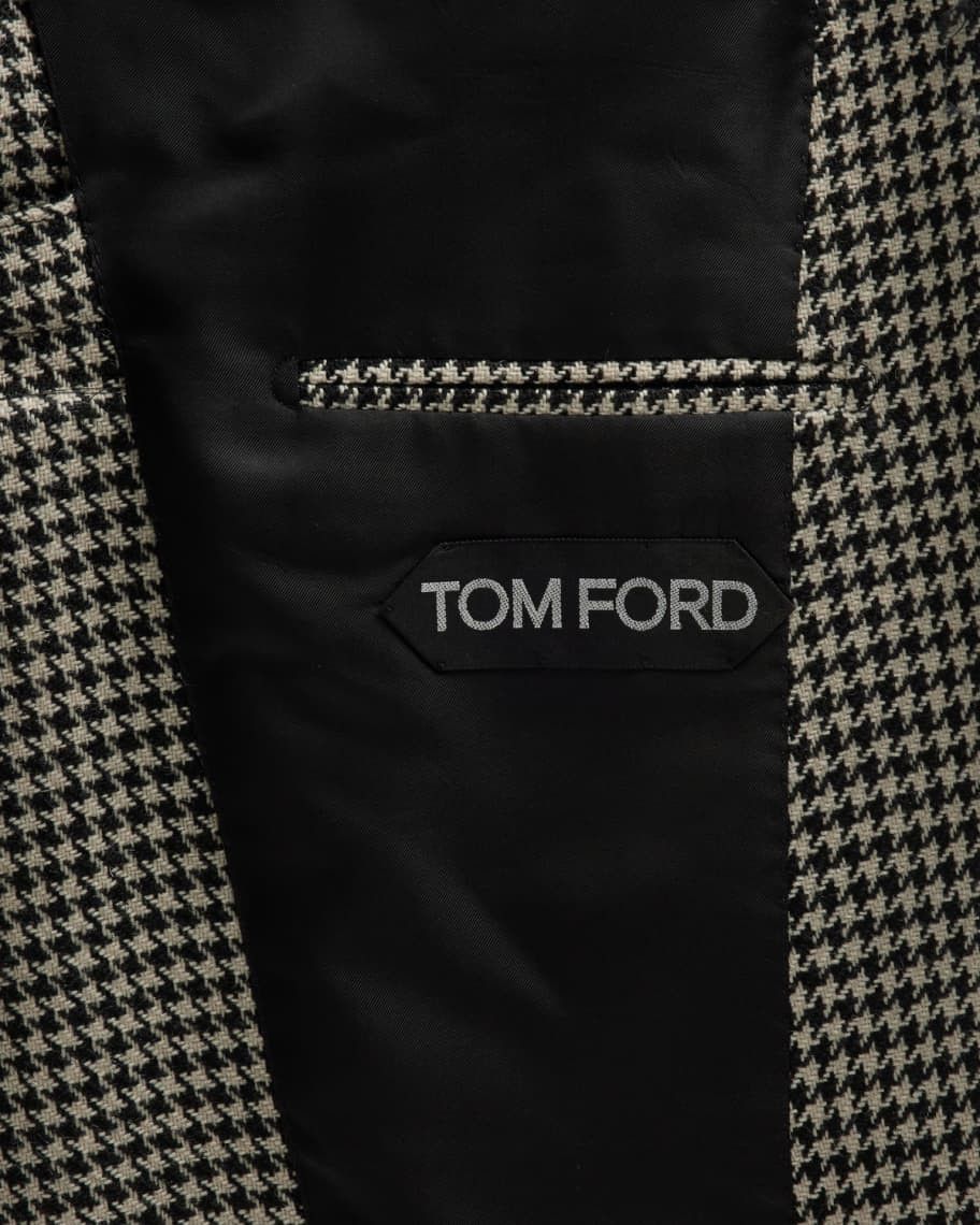 Tom Ford o1w1db10724 Shelton Fit Jacket in White Black Size US L / EU 52-54 / 3 - 6 Thumbnail