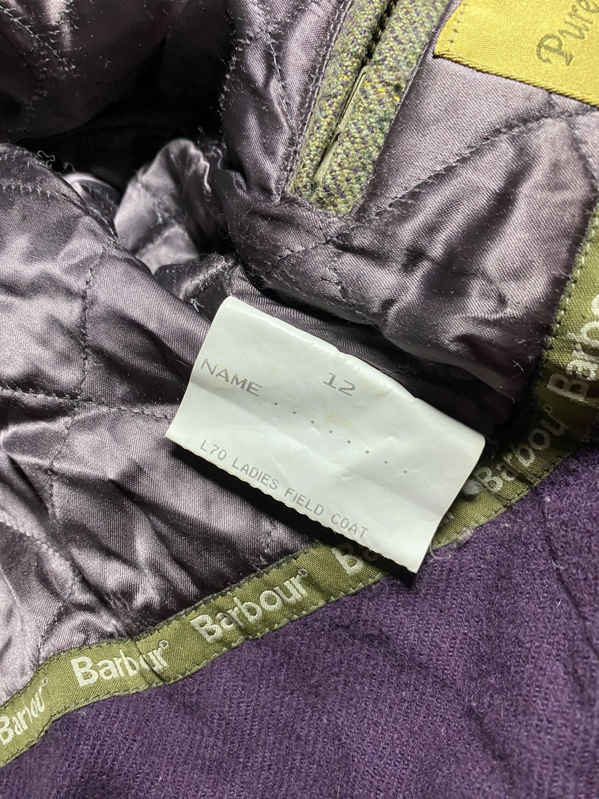 Barbour Vintage Rare Barbour Ladies Field Wool Tweed Jacket Size M / US 6-8 / IT 42-44 - 5 Thumbnail