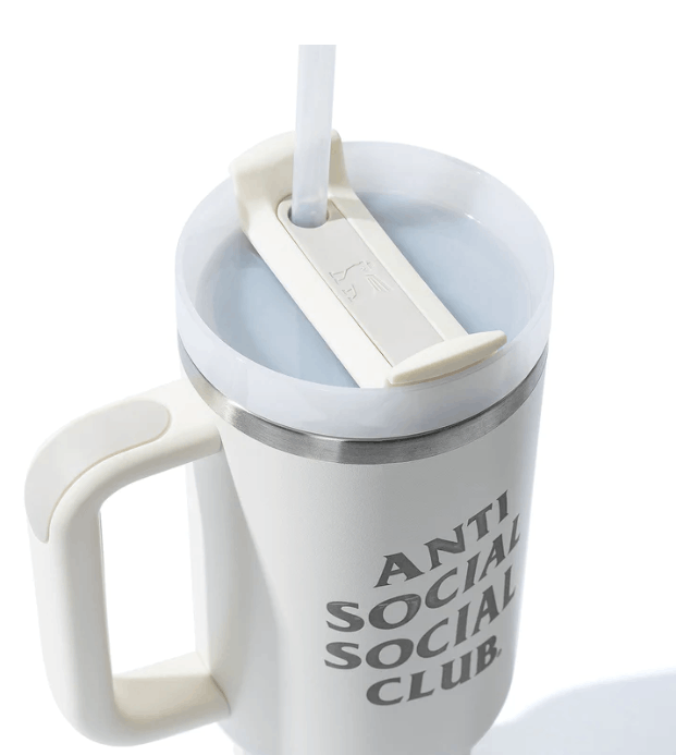 Anti Social Social Club ASSC X Stanley Bellis Stanley Tumbler Cream Brand New Size ONE SIZE - 2 Thumbnail