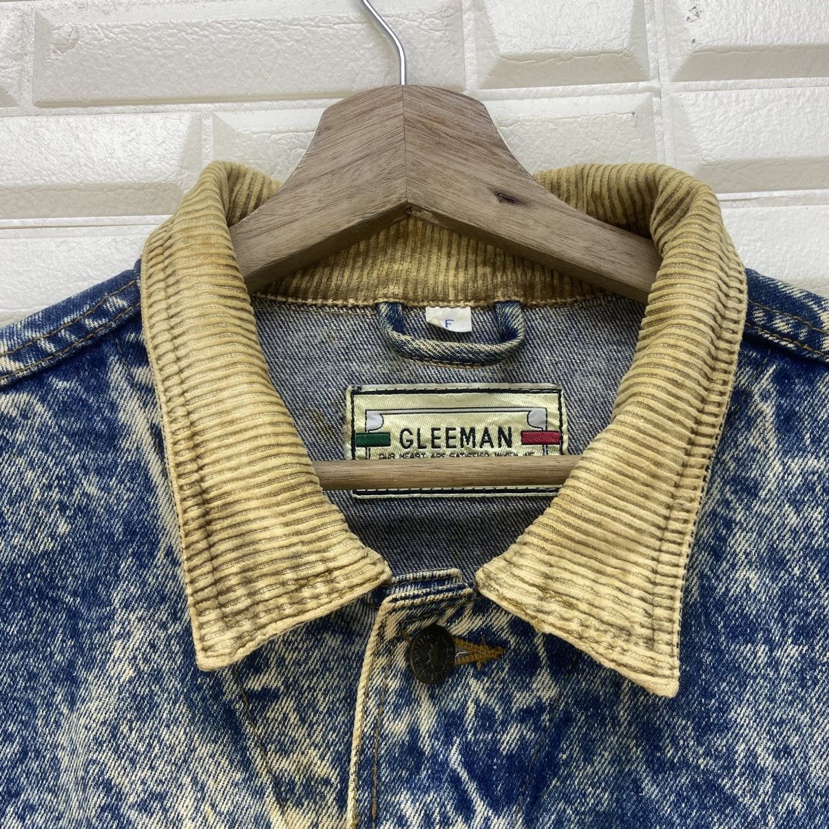 Japanese Brand Vtg Gleeman Japanese Brand Acid Wash Retro Trucker Jacket Size US M / EU 48-50 / 2 - 22 Thumbnail