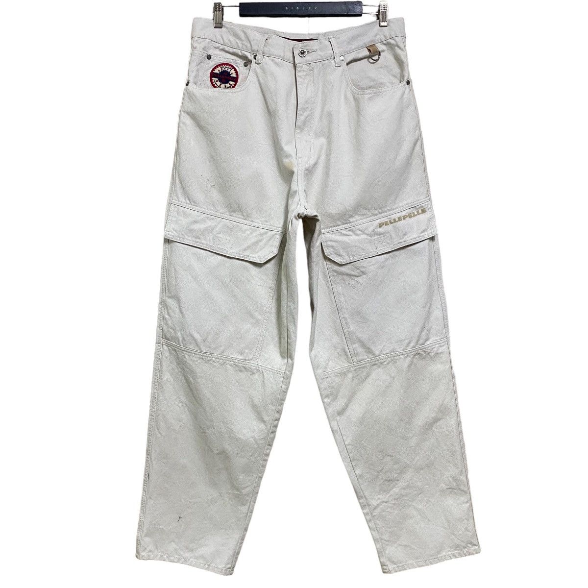 Marc Buchanan Vintage Marc Buchanan Duck Cotton Cargo Baggy Pants Size US 34 / EU 50 - 25 Thumbnail