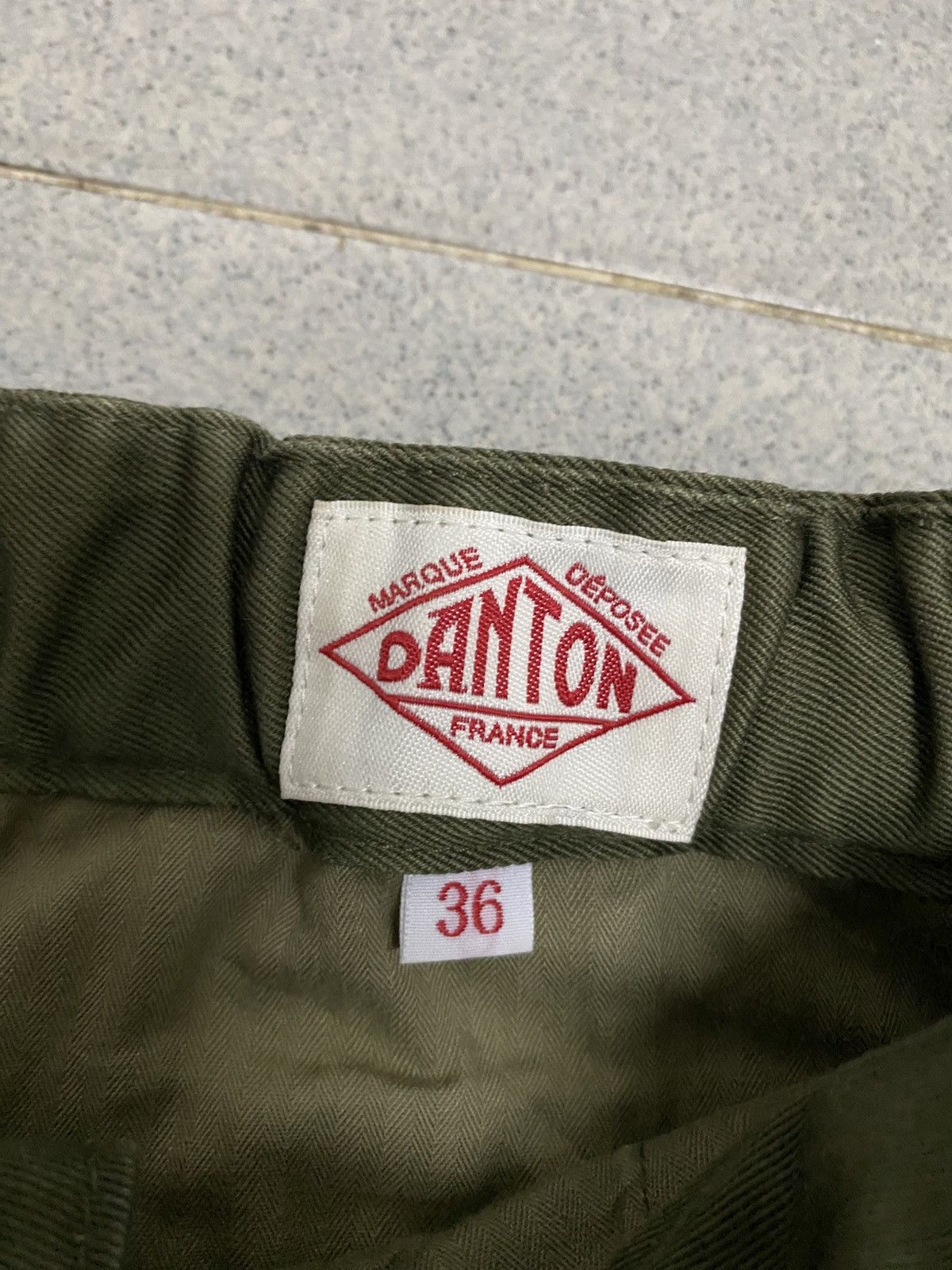 Danton × Japanese Brand × Vintage Vintage Danton Japanese Pants Olive Green Size US 30 / EU 46 - 6 Thumbnail