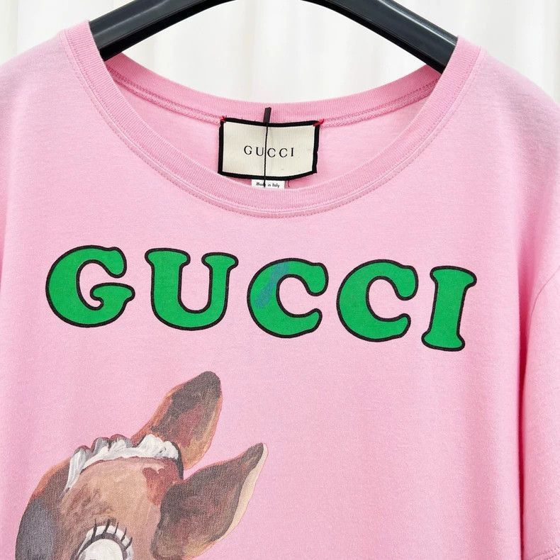 Gucci Gucci Short Sleeve Deer Print Tshirt-2506 Size US XS / EU 42 / 0 - 3 Thumbnail