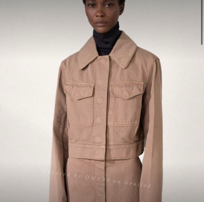 Lemaire 4 Pocket Blouson Denim Jacket | Grailed
