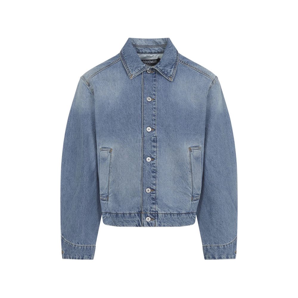 Jacquemus Jacquemus BLUE Jackets - Denim Jackets Size US XL / EU 56 / 4 - 1 Thumbnail
