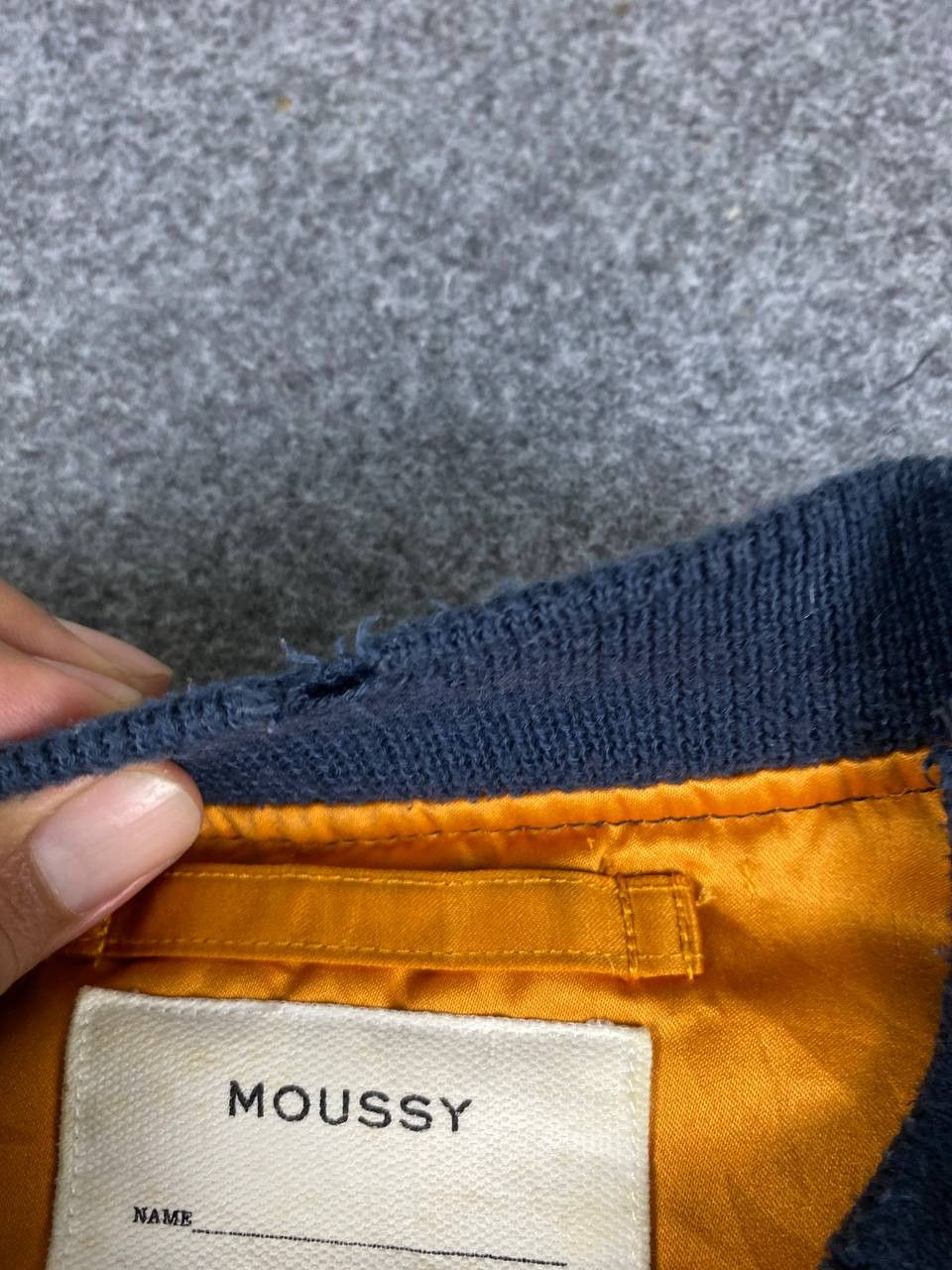 Japanese Brand moussy japanese brand bomber jacket nice design Size US XL / EU 56 / 4 - 7 Thumbnail