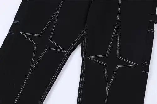 VIBE Vintage star collection topstitched straight jeans Size US 32 / EU 48 - 6 Thumbnail