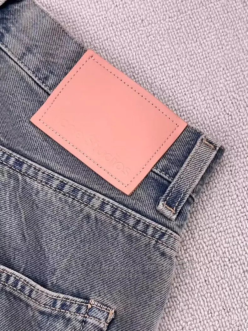 Acne Studios Acne Studios Solid-colored loose wide-leg comfortable jean Size 30" / US 8 / IT 44 - 2 Thumbnail
