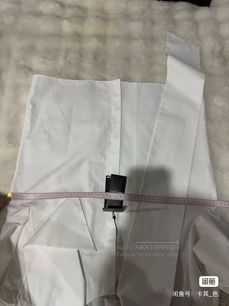 Saint Laurent Paris Saint Laurent Paris Large Butterfly Bow Shirt Size S / US 4 / IT 40 - 7 Thumbnail
