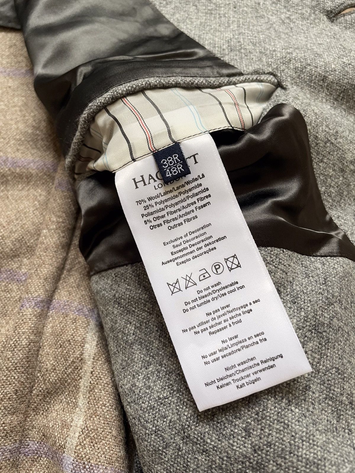 Hackett HACKETT LONDON WOOL COAT NEW Size US L / EU 52-54 / 3 - 9 Thumbnail