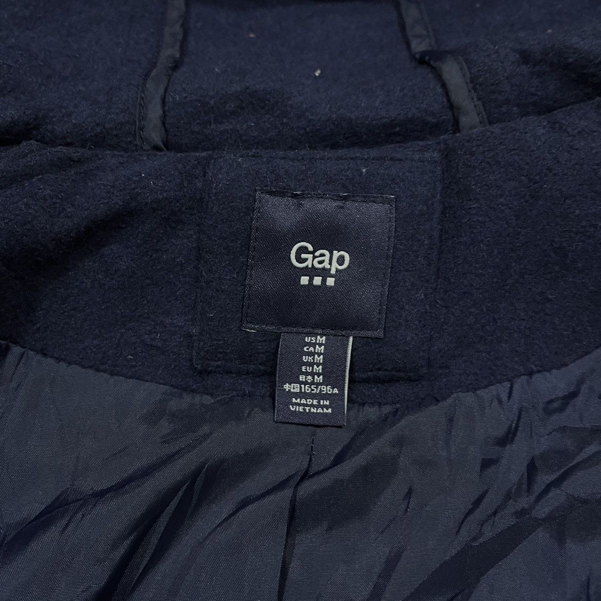 Gap × Japanese Brand GAP WOOL BLEND DUFFLE COAT Size US S / EU 44-46 / 1 - 7 Thumbnail