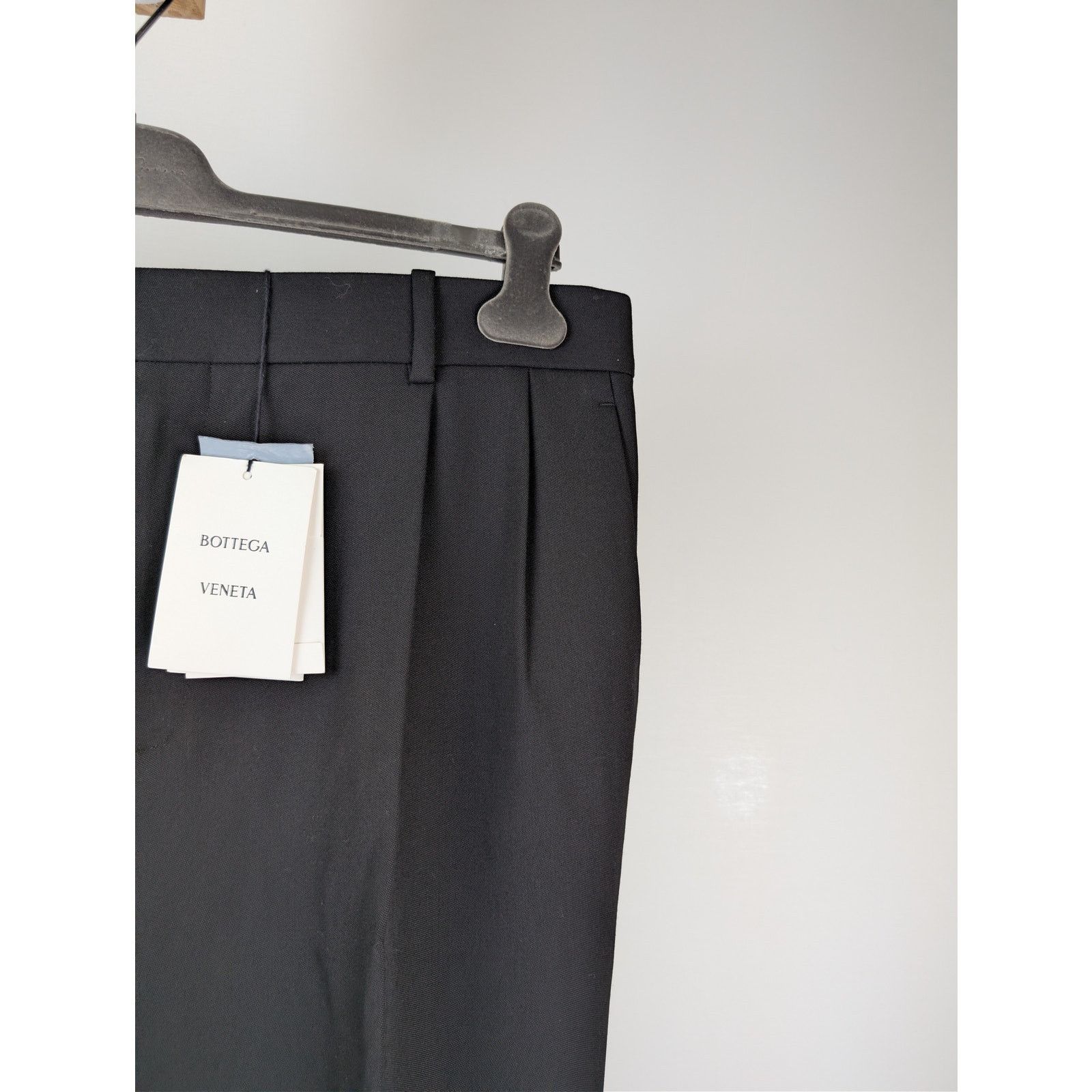 Bottega Veneta o1rshd1 Grain De Poudre Stretch Trousers / Casual Pants Size US 38 / EU 54 - 5 Thumbnail