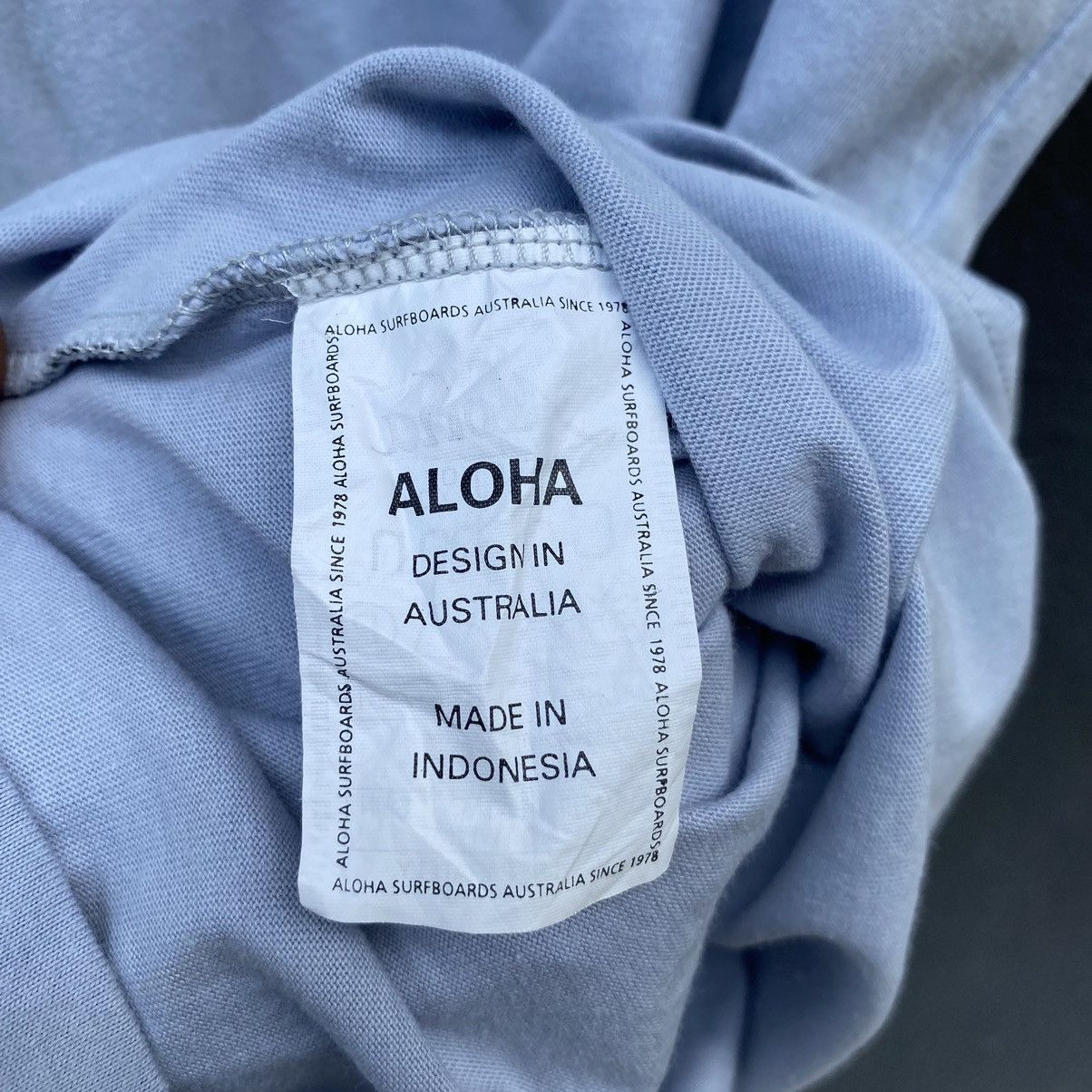 Vintage Vintage 90s Aloha Design In Australia Surfboards Tee Size US L / EU 52-54 / 3 - 7 Thumbnail