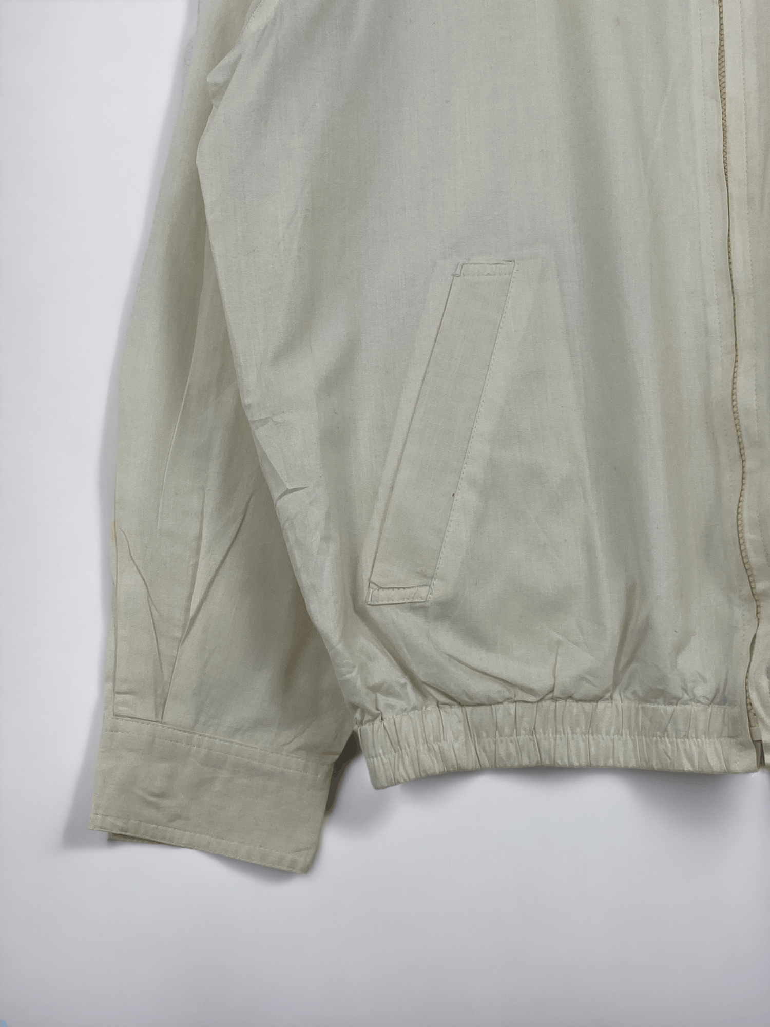 Japanese Brand Vintage Yamaha Golf Zipper Ups Light Jacket White JA0040 Size US M / EU 48-50 / 2 - 13 Thumbnail