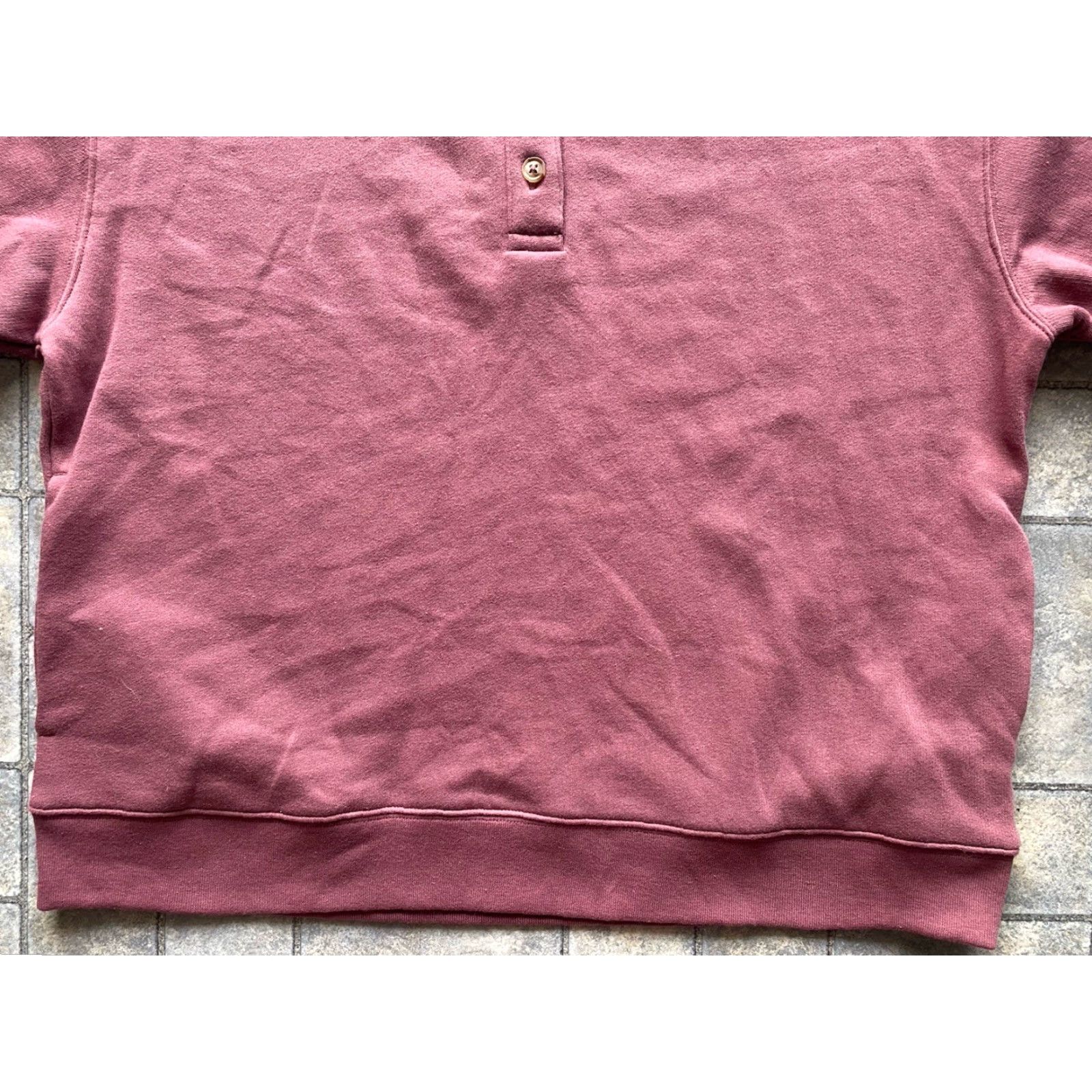 Pinko NWT PINK Sweatshirt Henley 3 Button Women’s Medium Pink Victoria’s Secret Activewear Womens M Size M / US 6-8 / IT 42-44 - 3 Thumbnail