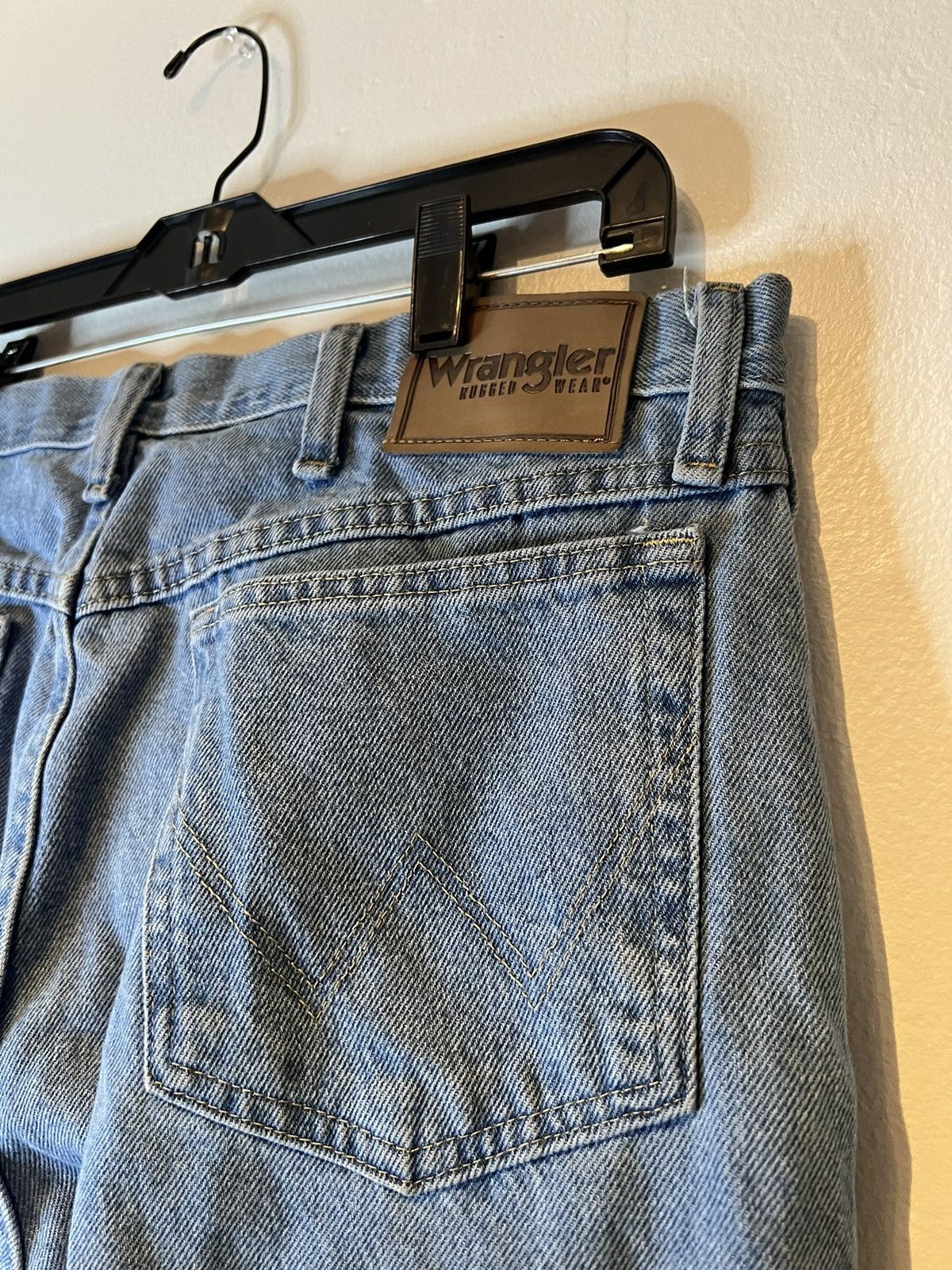 Wrangler Wrangler Mens Jeans Blue Tag Size (36x30) Relaxed Straight Size US 36 / EU 52 - 5 Thumbnail