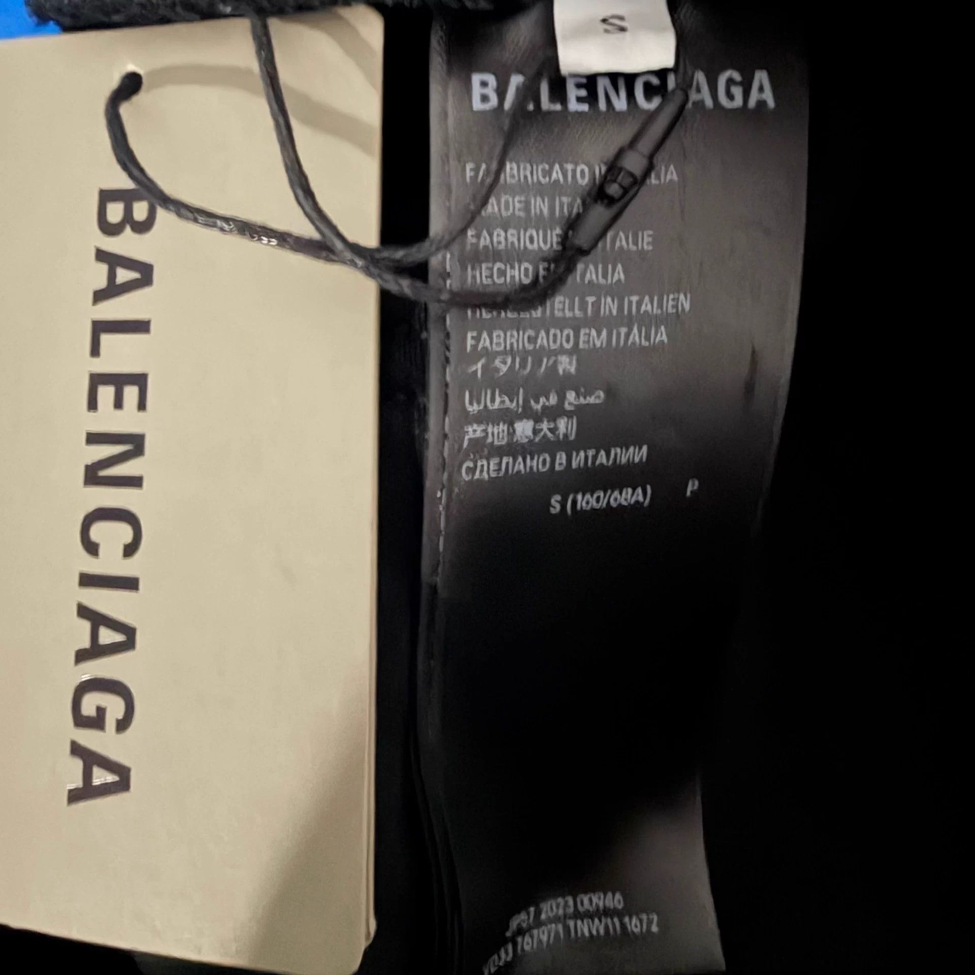 Balenciaga Balenciaga Washed Cargo Distressed Wide Leg Logger Jeans Size US 30 / EU 46 - 4 Thumbnail