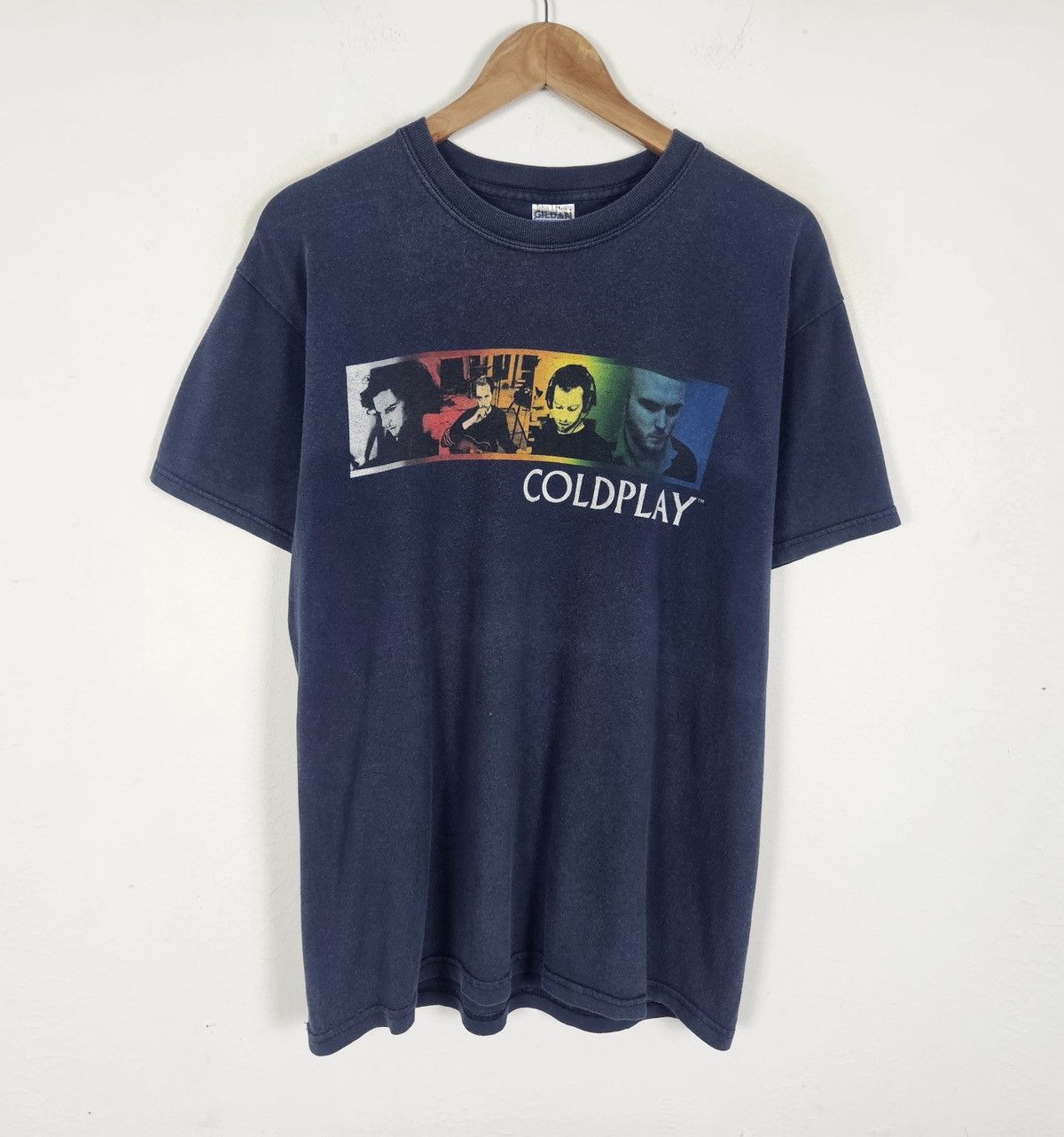 Band Tees Vintage Coldplay Twisted Logic 2005 tour shirt Size US M / EU 48-50 / 2 - 3 Thumbnail