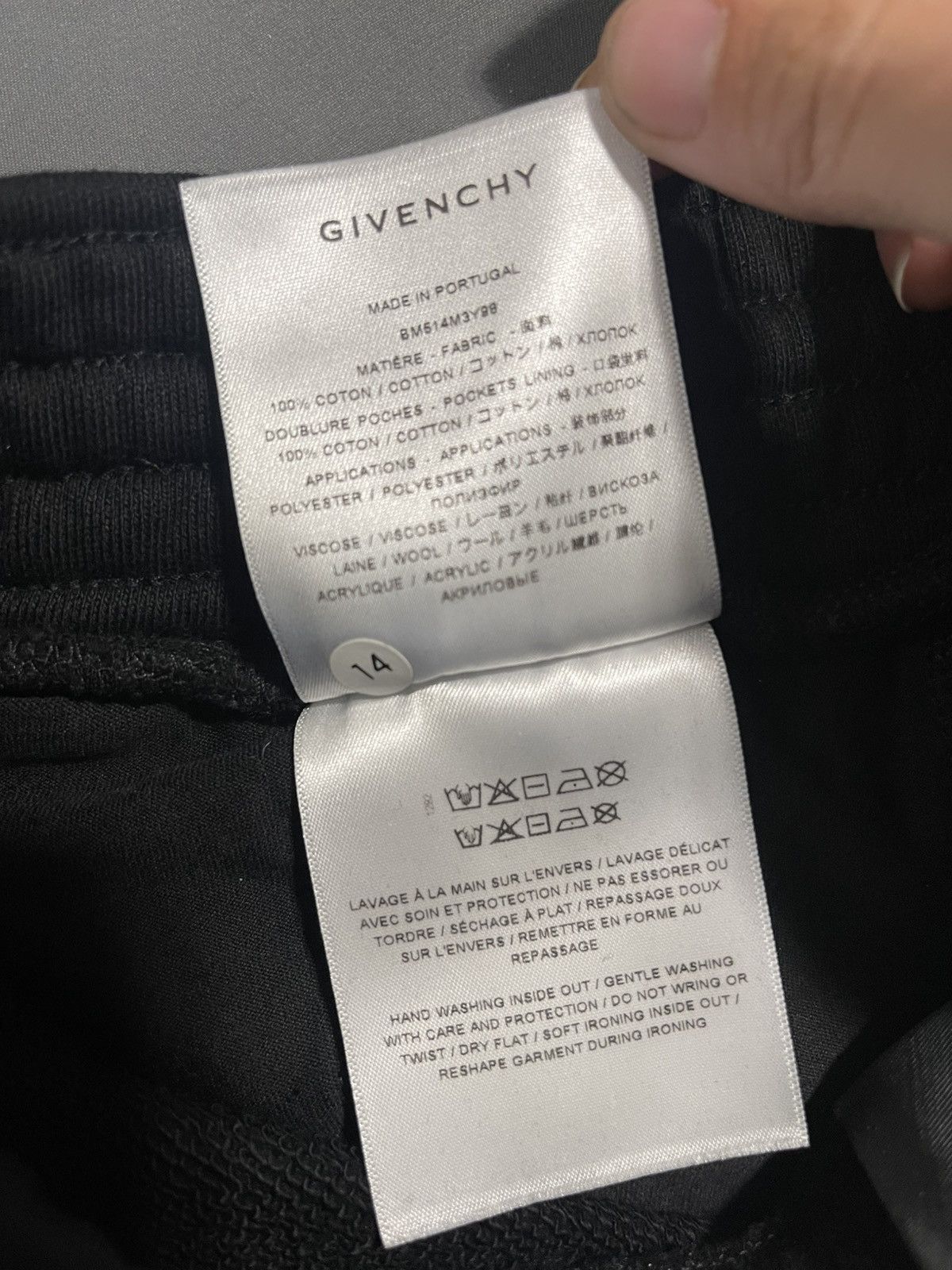 (B).Stroy × Givenchy Givenchy bstroy bee sweatpants Size US 30 / EU 46 - 4 Thumbnail