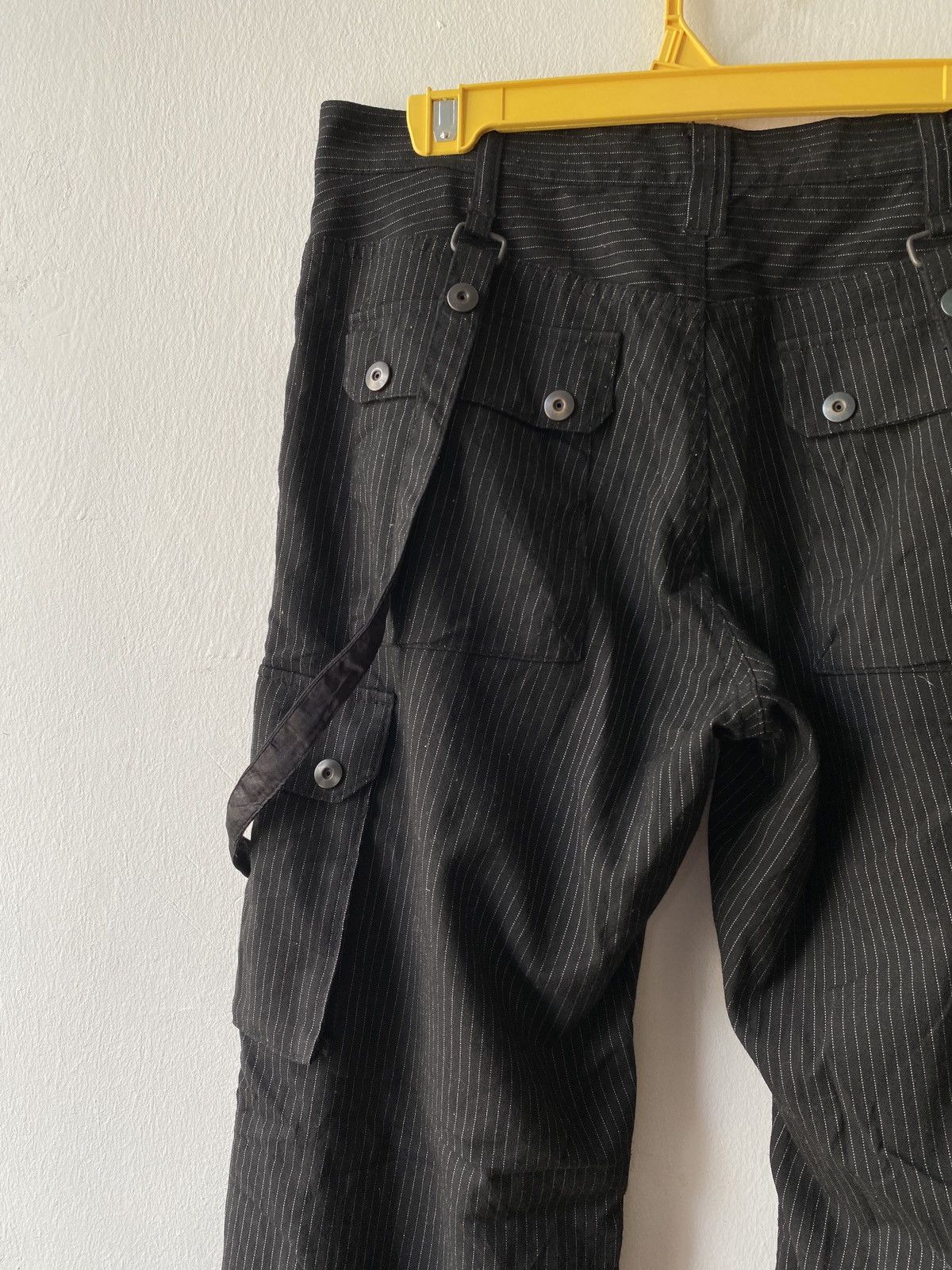 Japanese Brand Japanese Brand PPFM Stripe Bondage Multipocket Cargo Pant Size US 31 - 12 Thumbnail