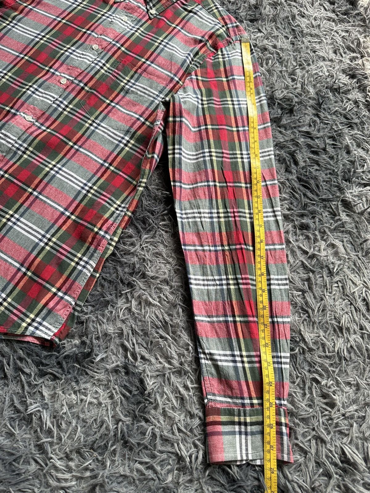 Aspesi 00's Aspesi plaid button up shirt Size US M / EU 48-50 / 2 - 10 Thumbnail