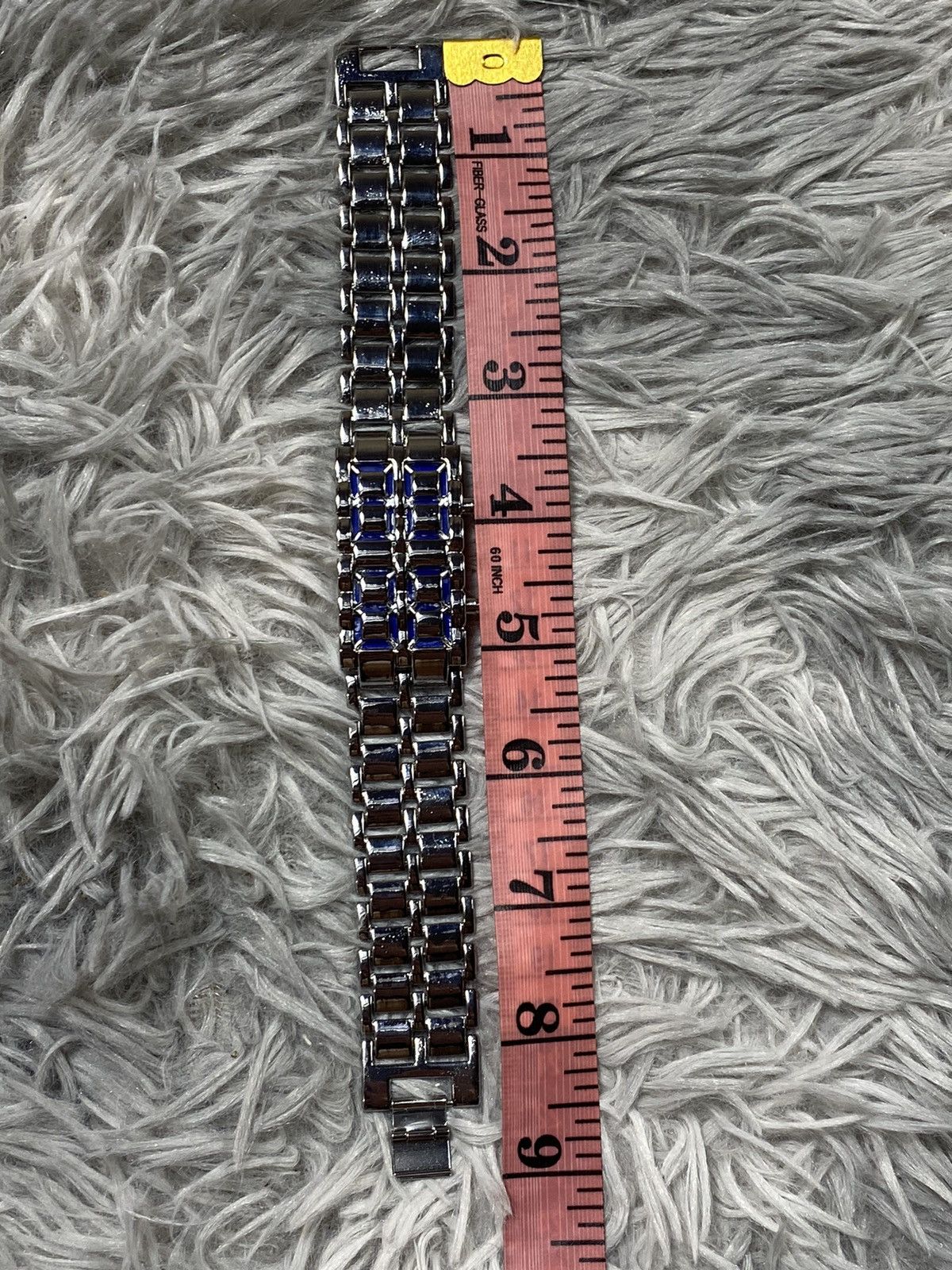 Jewelry Futuristic LED Bracelet Watch - Japanese Brand Size ONE SIZE - 6 Thumbnail