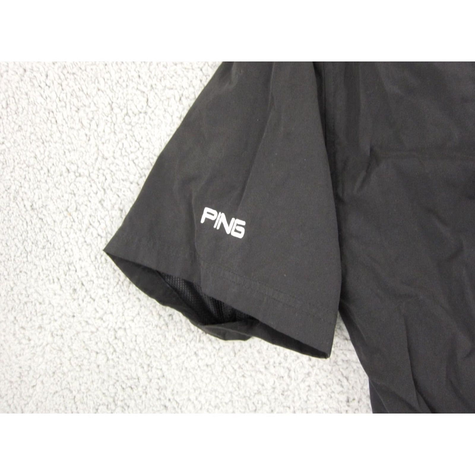Vintage Ping Jacket Shirt Mens L Black Allianz Championship Windbreaker Vintage Size US L / EU 52-54 / 3 - 4 Thumbnail