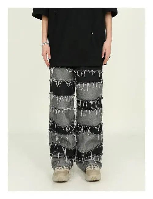 VIBE jeans raw edge done old Size US 32 / EU 48 - 3 Thumbnail