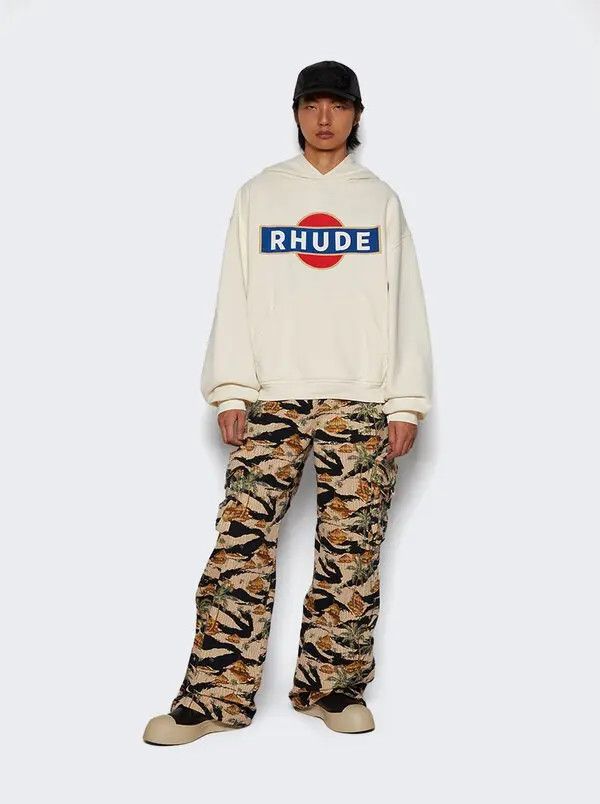 Amiri o1mle0326 Repeat Palm Baggy M65 Cargo Pants in Multicolor Size US 32 / EU 48 - 2 Thumbnail