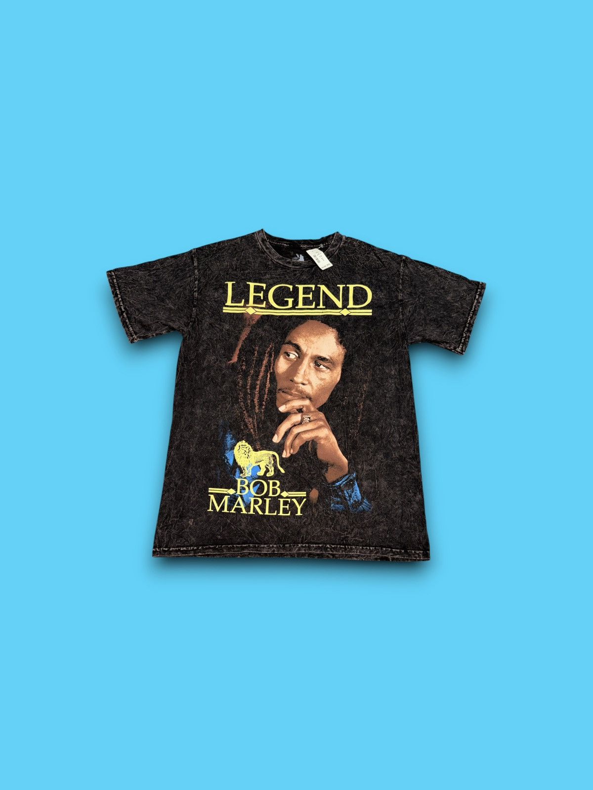 Zion Rootswear Bob Marley Legend Zion Rootswear t-shirt grey men’s small Size US S / EU 44-46 / 1 - 1 Thumbnail
