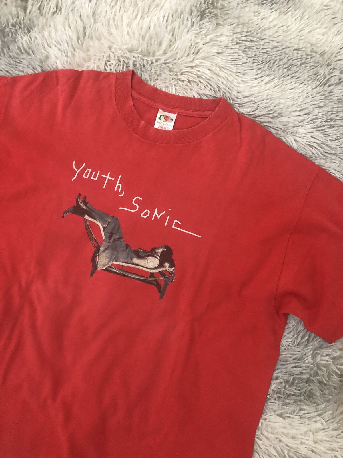 Japanese Brand × Vintage Vintage Rare 90s sonic youth hospital chair T shirt Size US XL / EU 56 / 4 - 2 Thumbnail