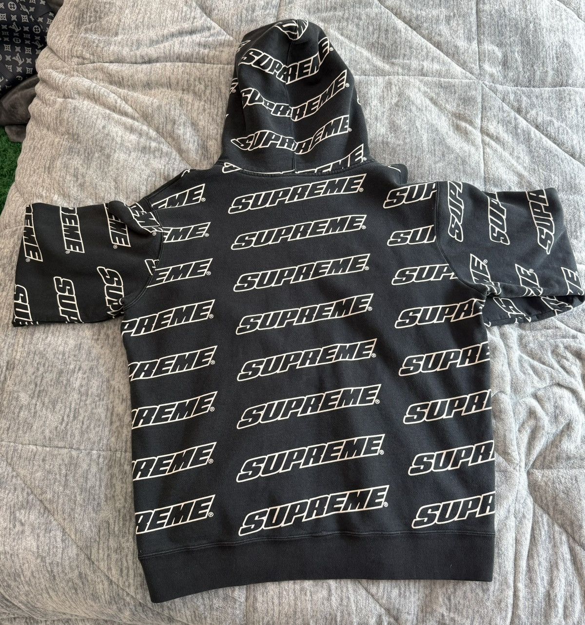 Supreme Supreme Repeat Zip-Up Hoodie Size US M / EU 48-50 / 2 - 2 Thumbnail